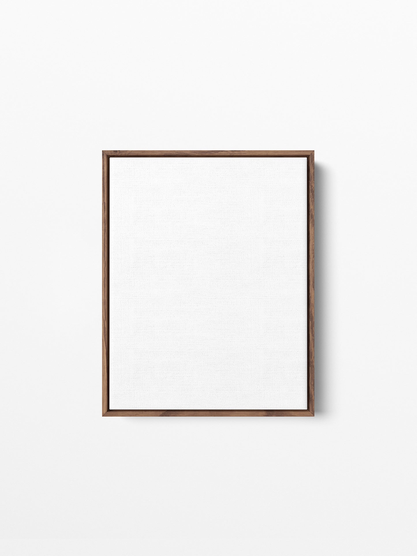 Dark Oak Floating Canvas Frame, 11x14 in | 28x36 cm