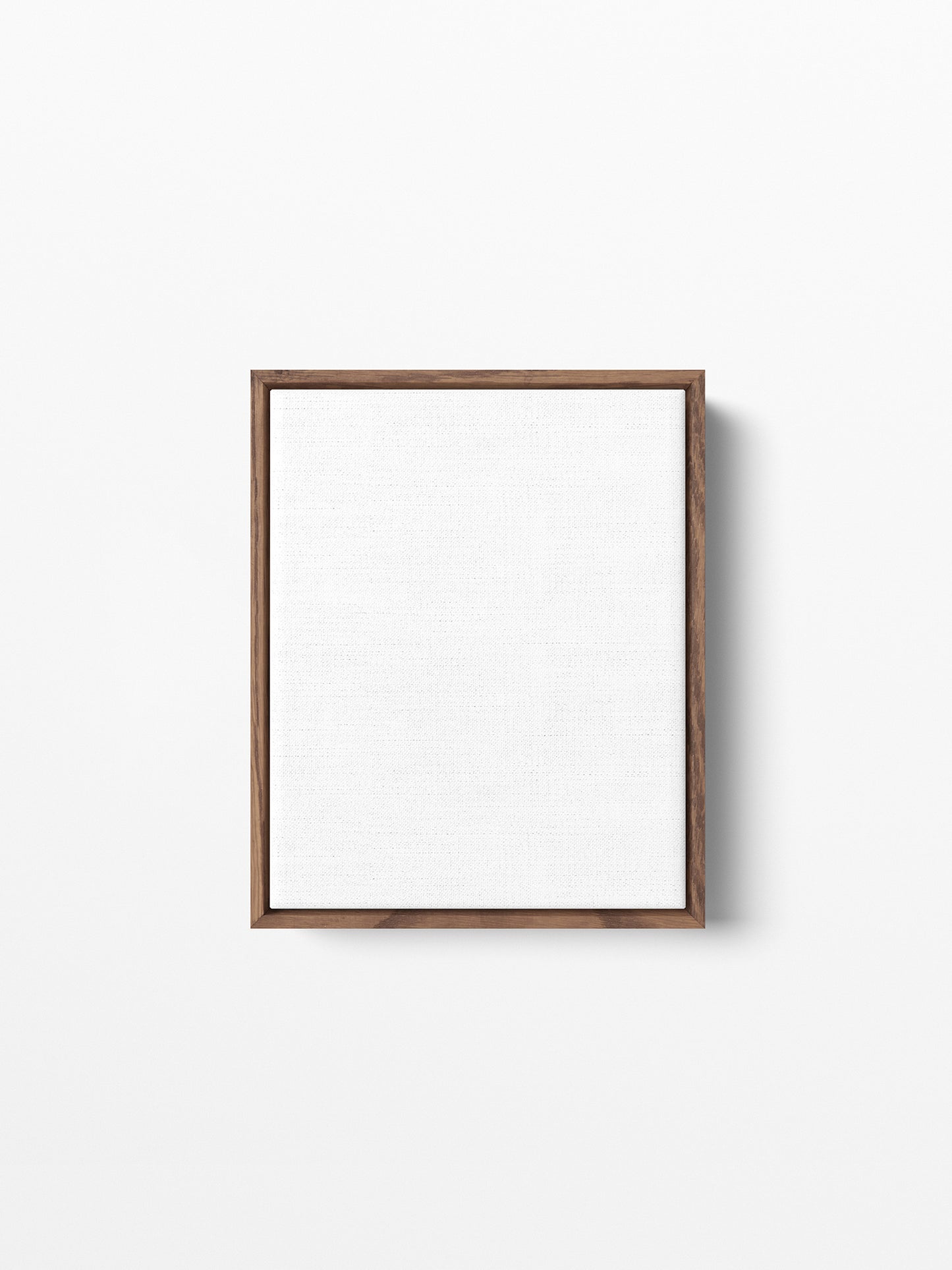 Dark Oak Floating Canvas Frame, 8x10 in | 20x25 cm