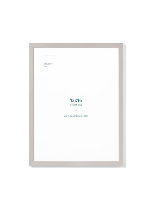 Gray Wood Frame, 12x16 in | 31x41 cm