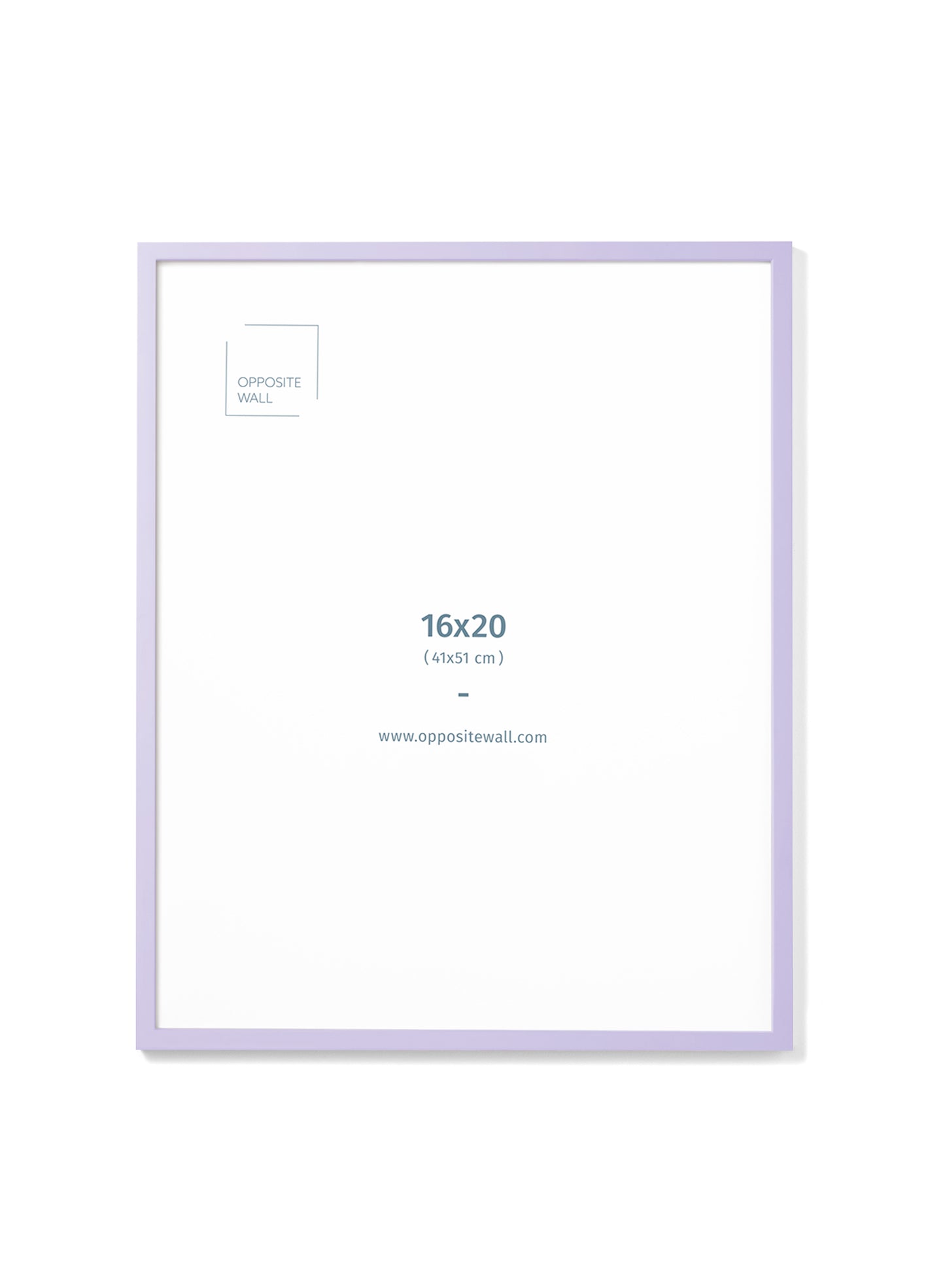Lilac Wood Frame, 16x20 in | 41x51 cm