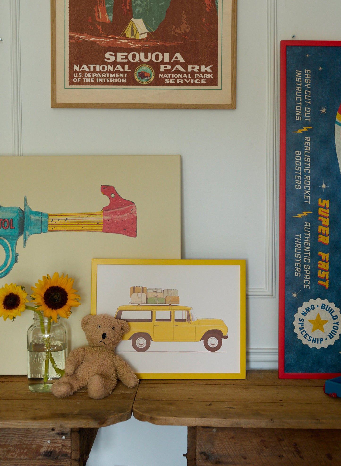Marigold Wood Frame, 19¾x27½ in | 50x70 cm