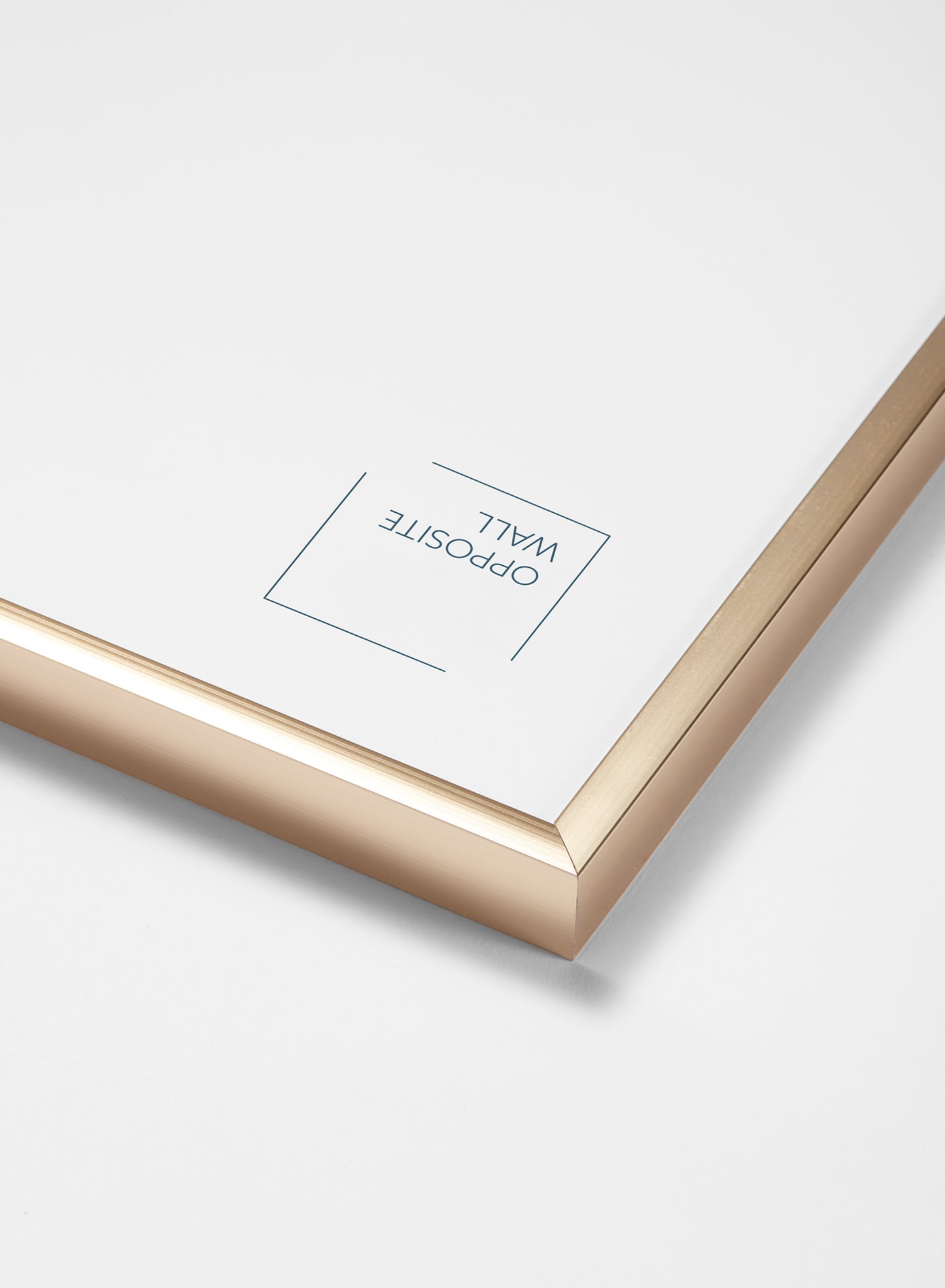 Gold Metal Frame, 19¾x27½ in | 50x70 cm