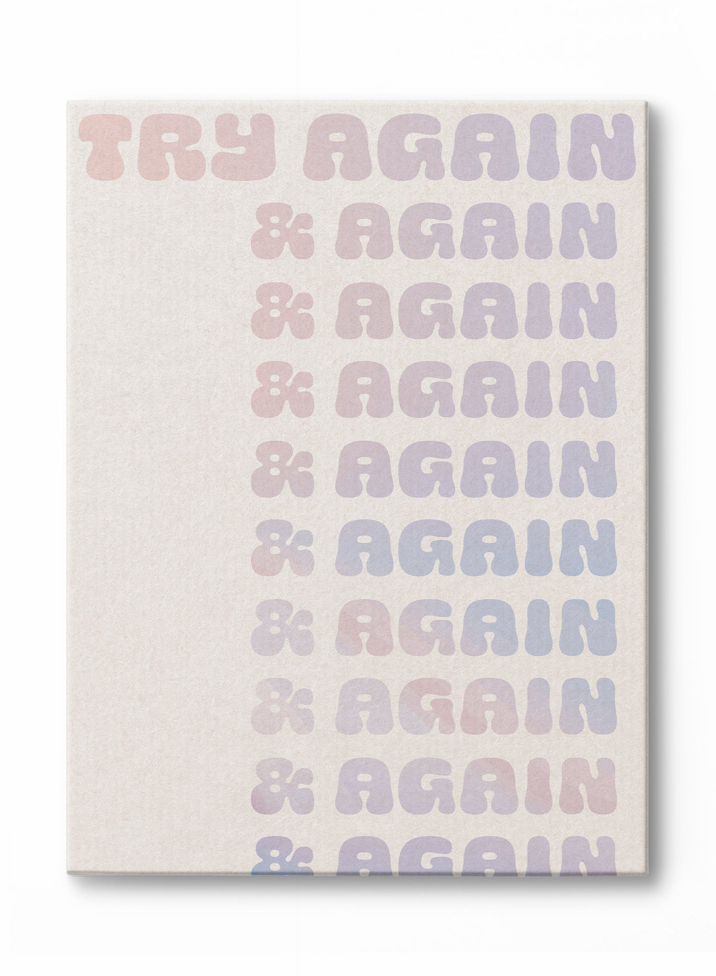 Try Again, Poster