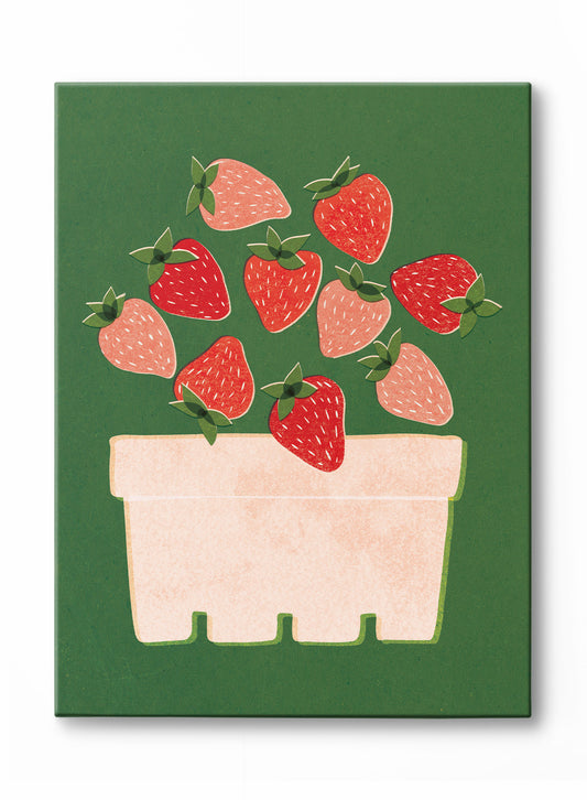 Strawberry Basket, Canvas
