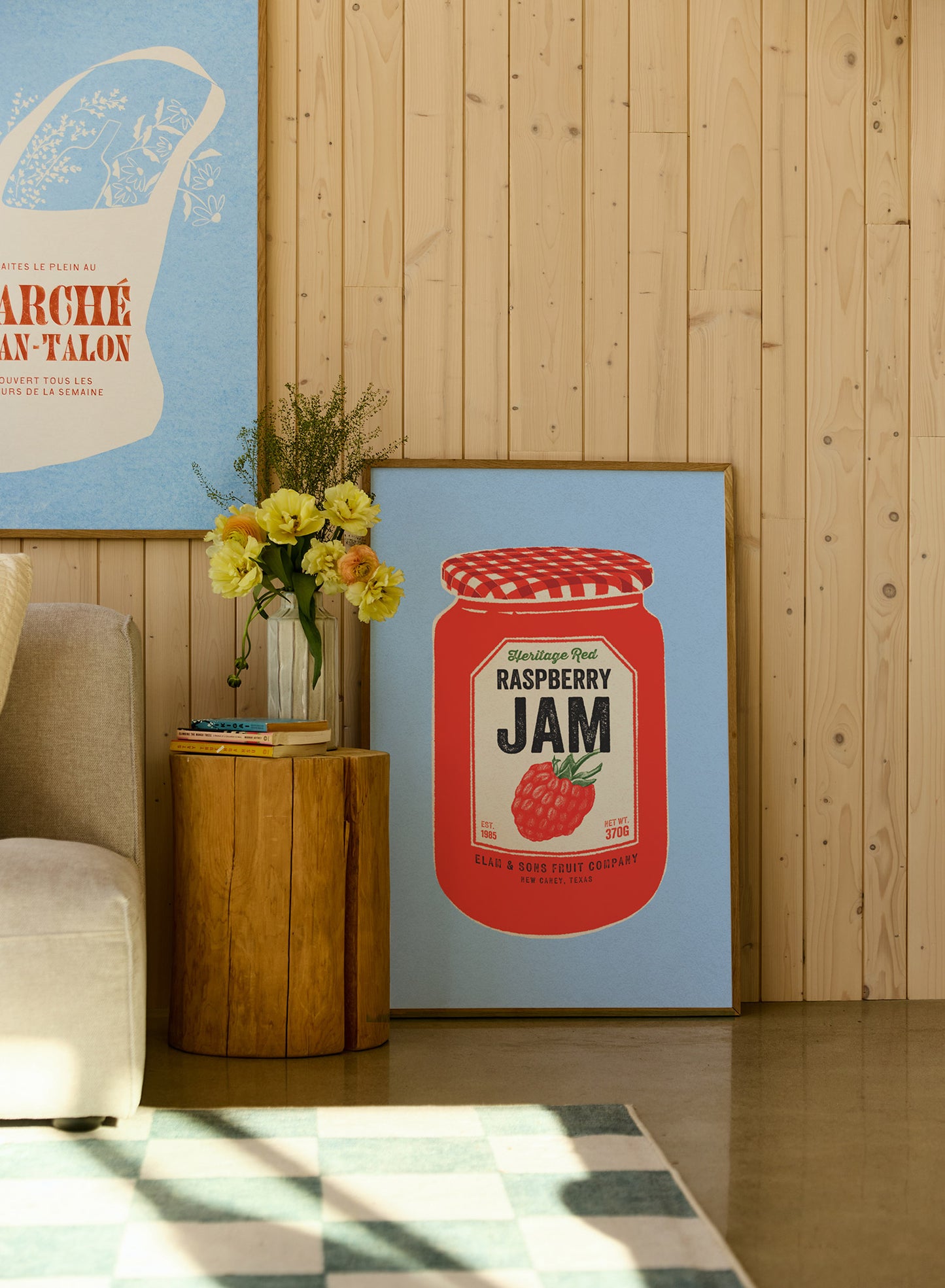 Raspberry Jam Jar, Poster