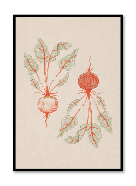 Beets in Two Tones, Poster