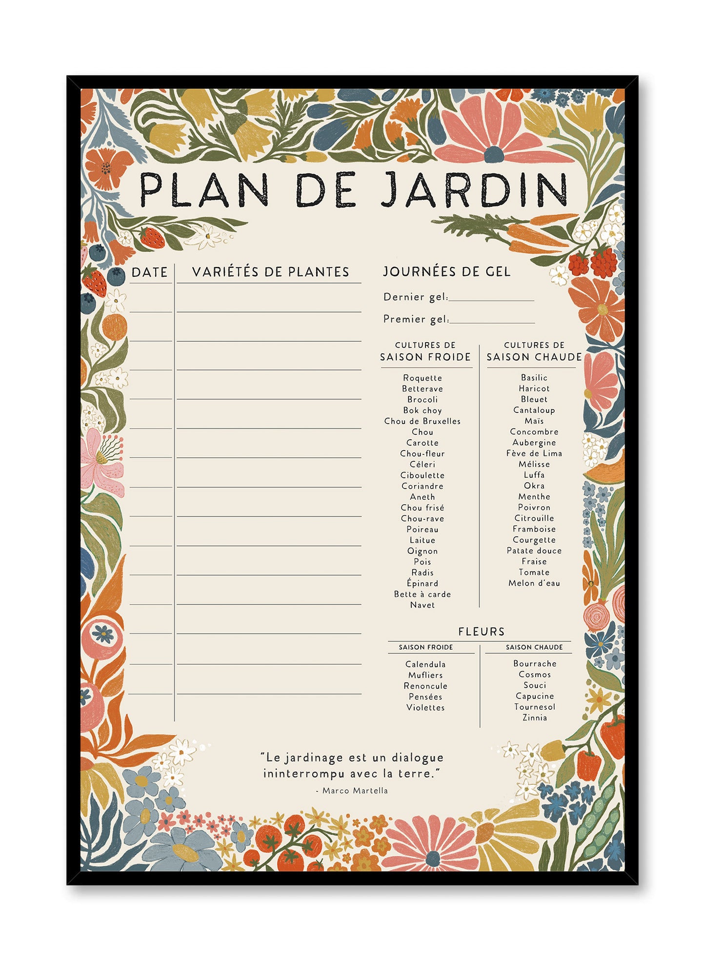 Garden Planner Full of Purpose, Planner