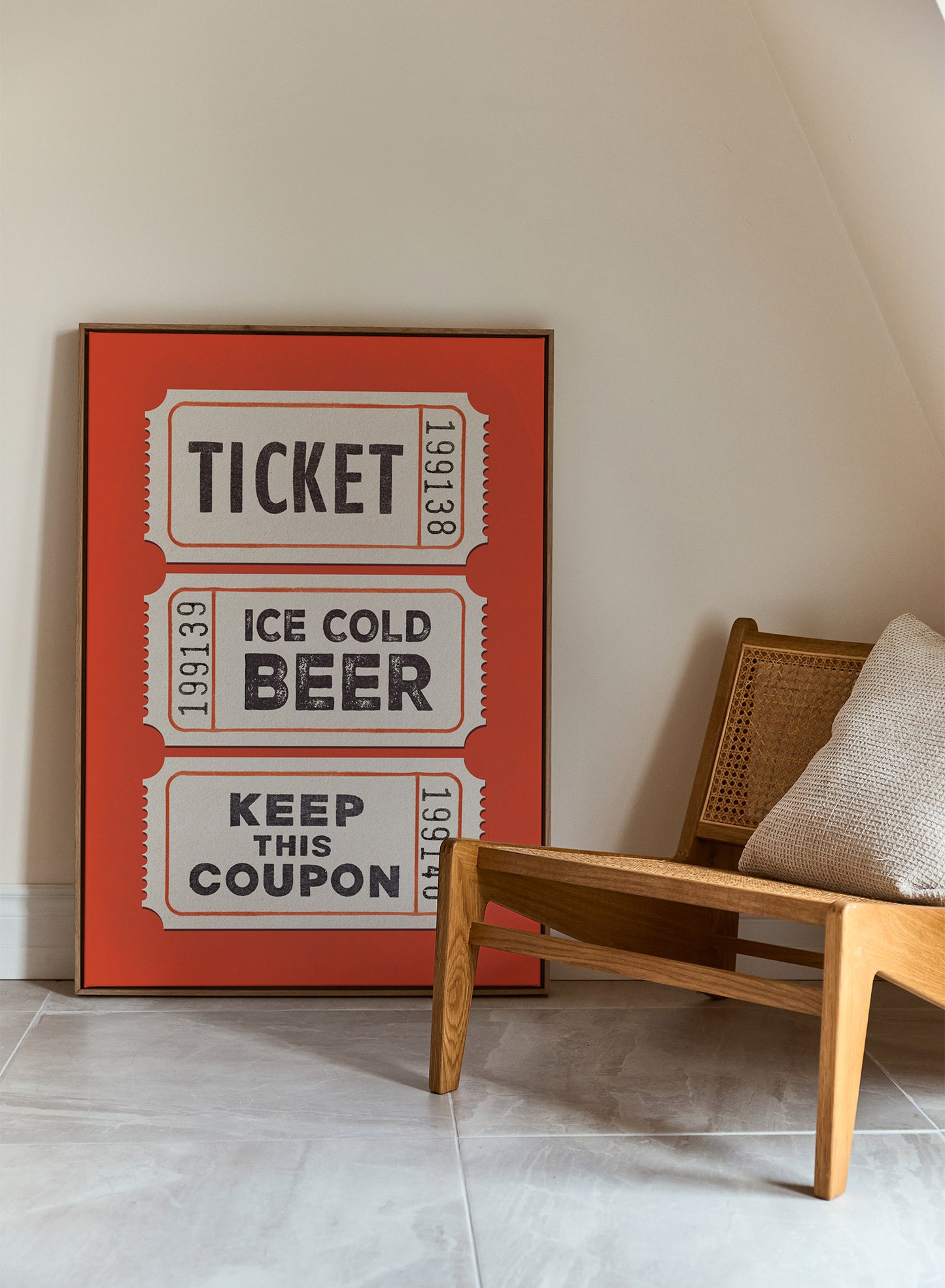 Big Ticket Item, Poster