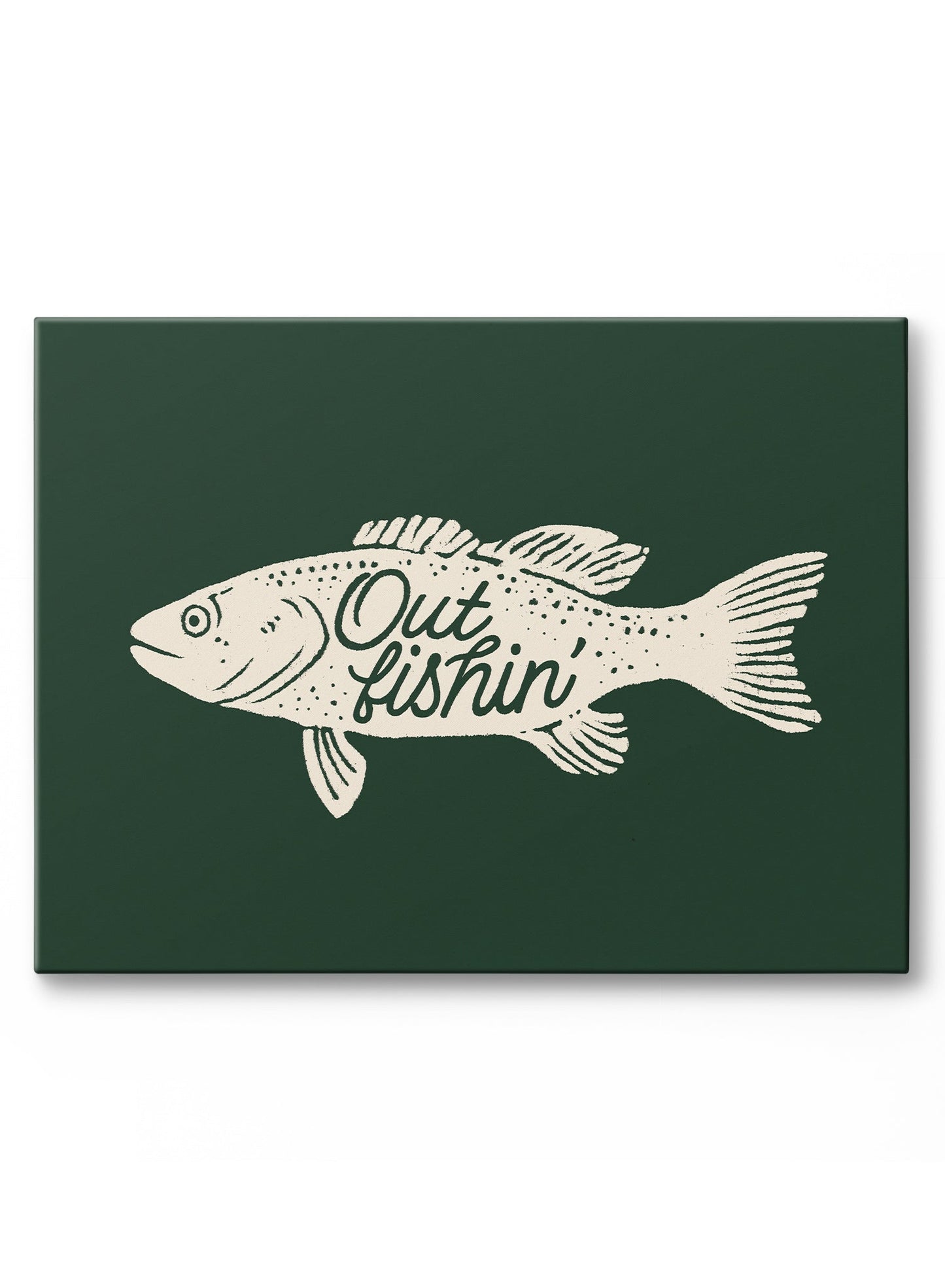 Out Fishin', Canvas