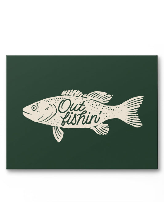 Out Fishin', Canvas
