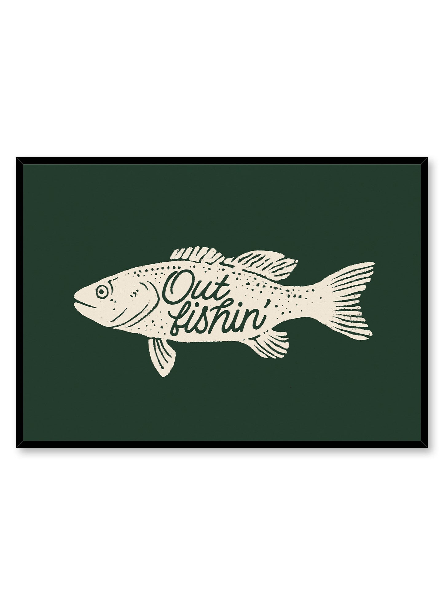 Out Fishin', Poster
