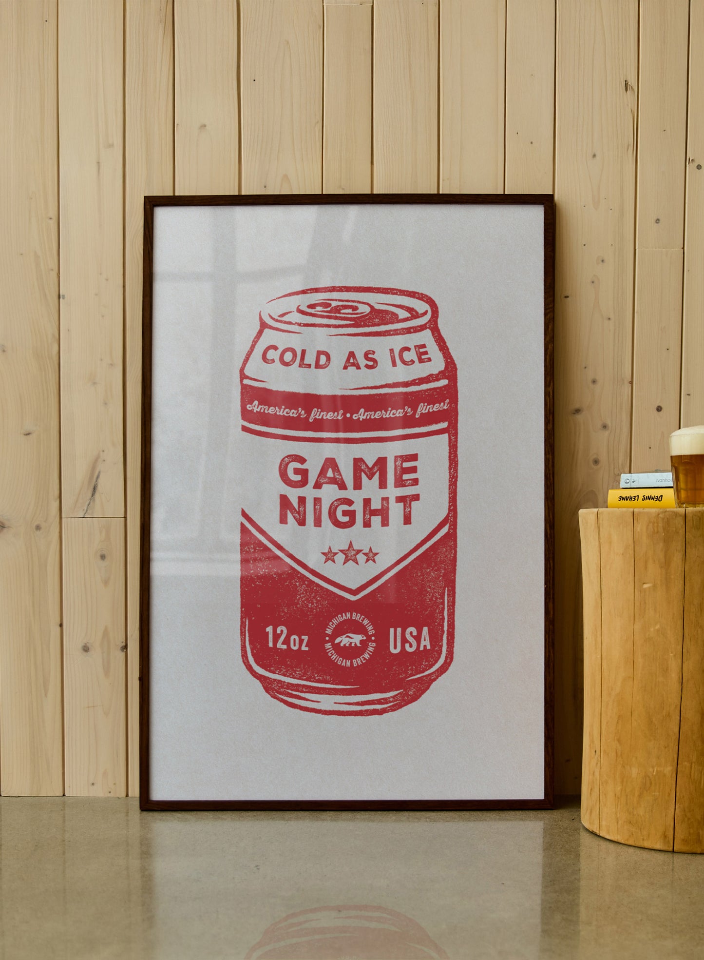 Game Night in Detroit, Poster