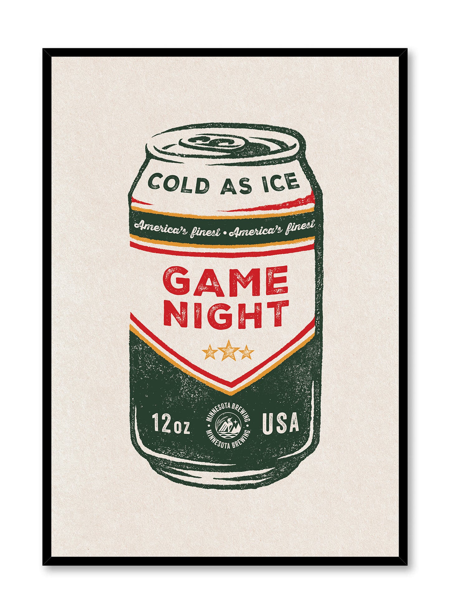 Game Night in Minneapolis, Poster