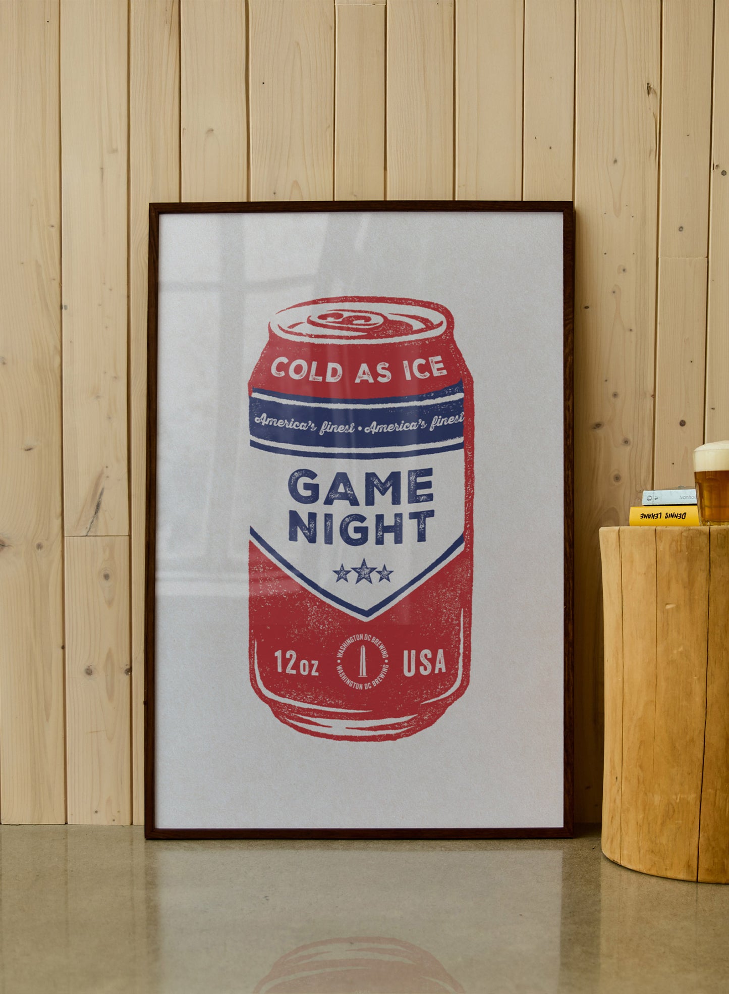 Game Night in Washington, Poster