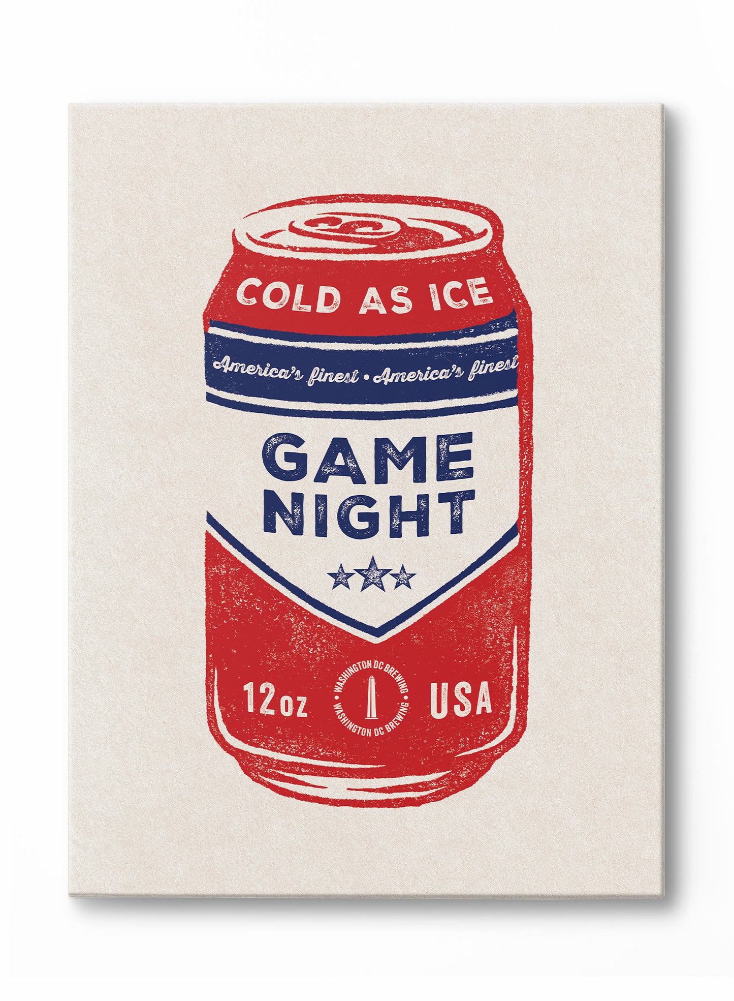 Game Night in Washington, Poster