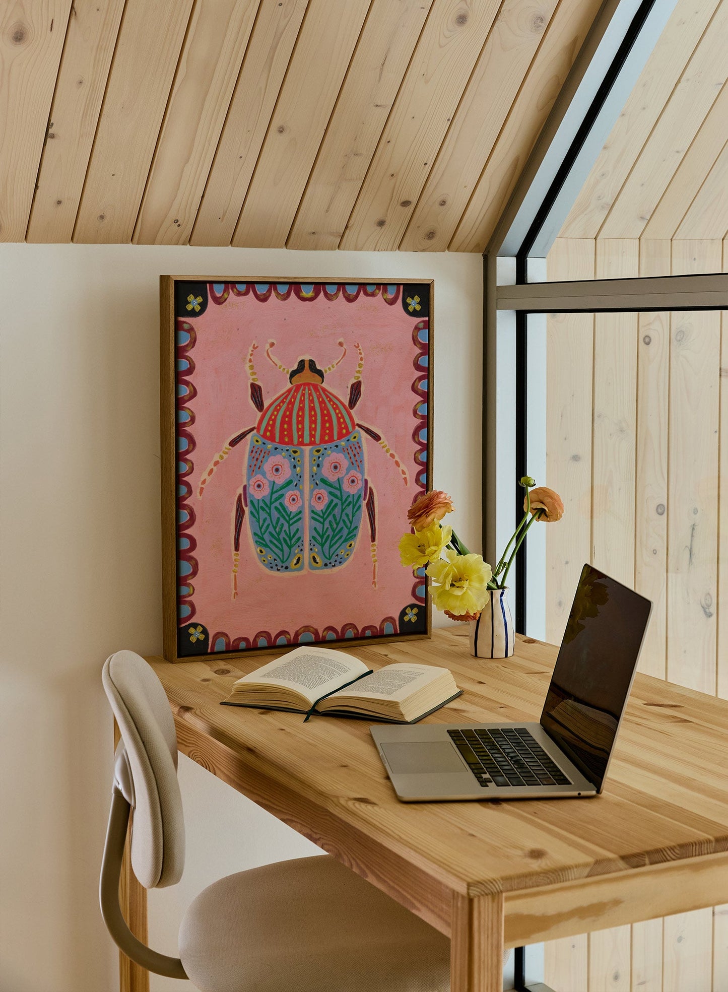 Blooming Beetle, Canvas