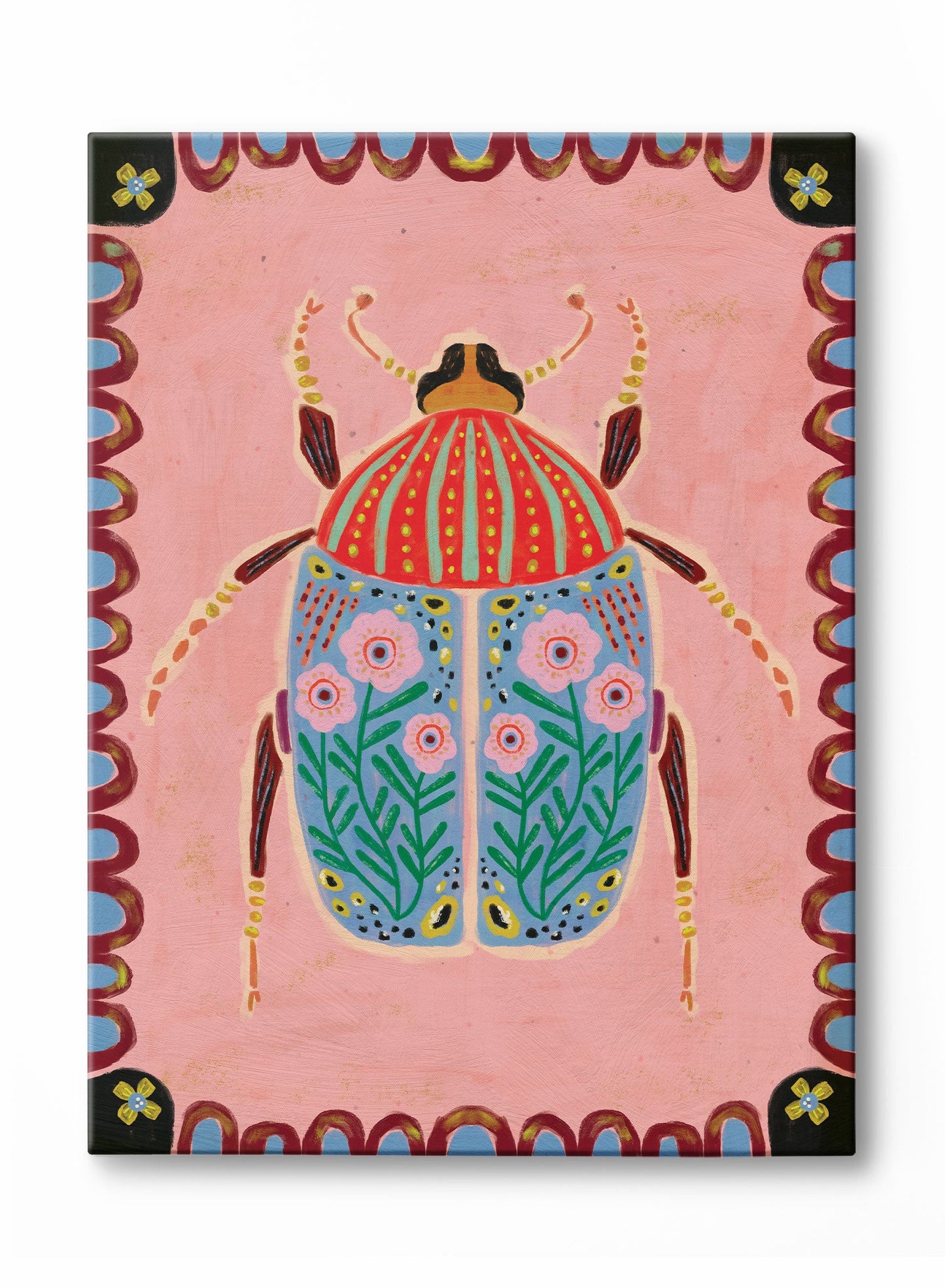 Blooming Beetle, Canvas