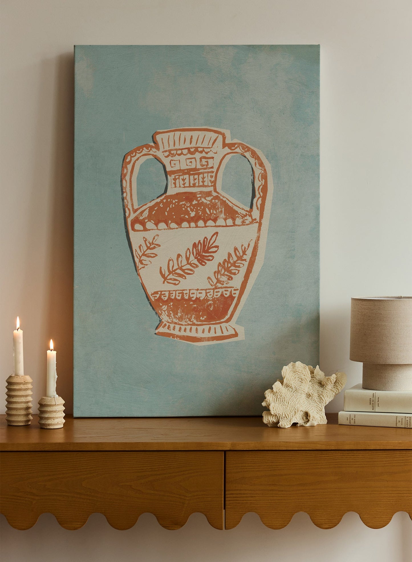Pompei Vase, Canvas