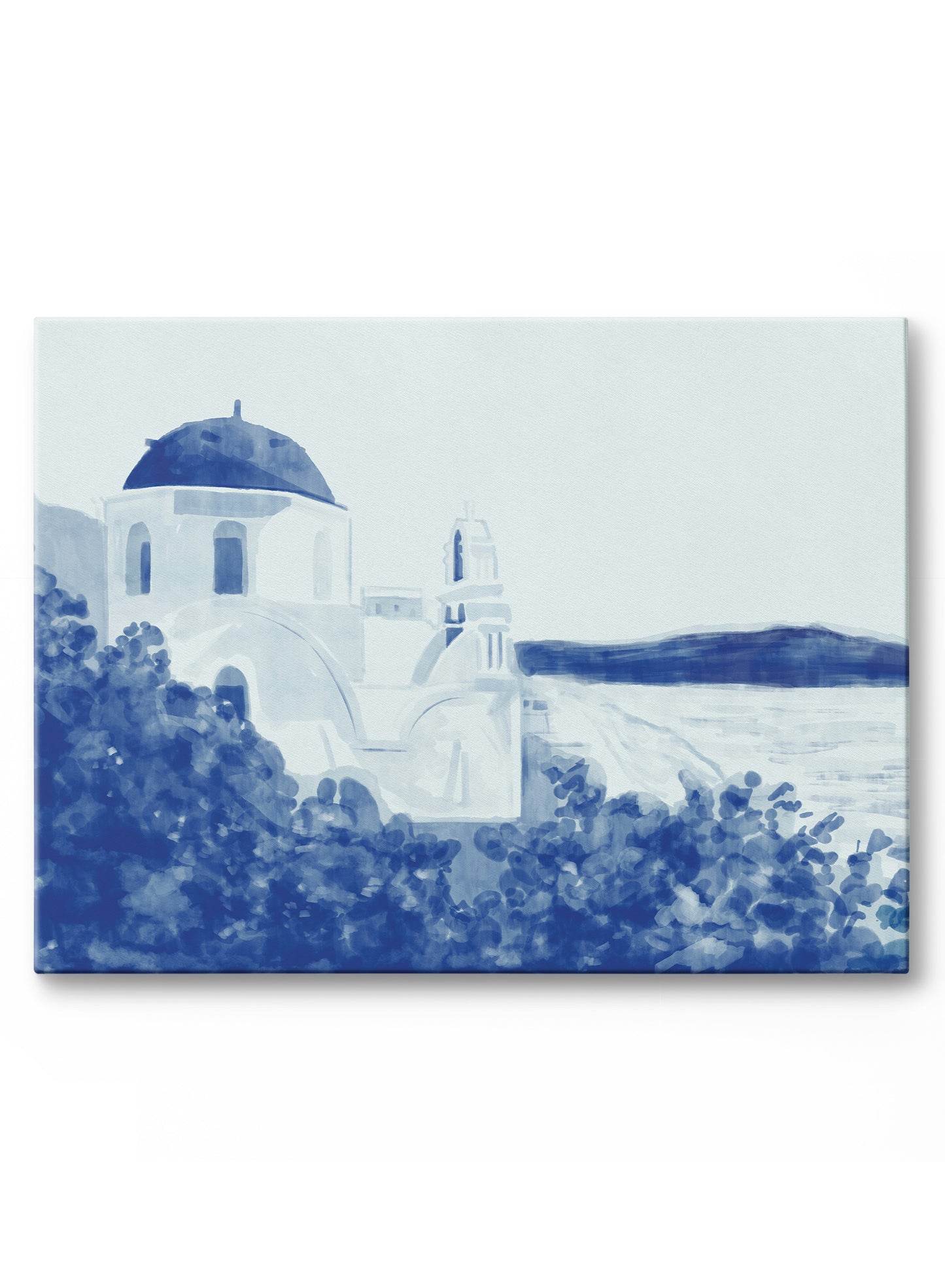 Postcard from Santorini, Poster