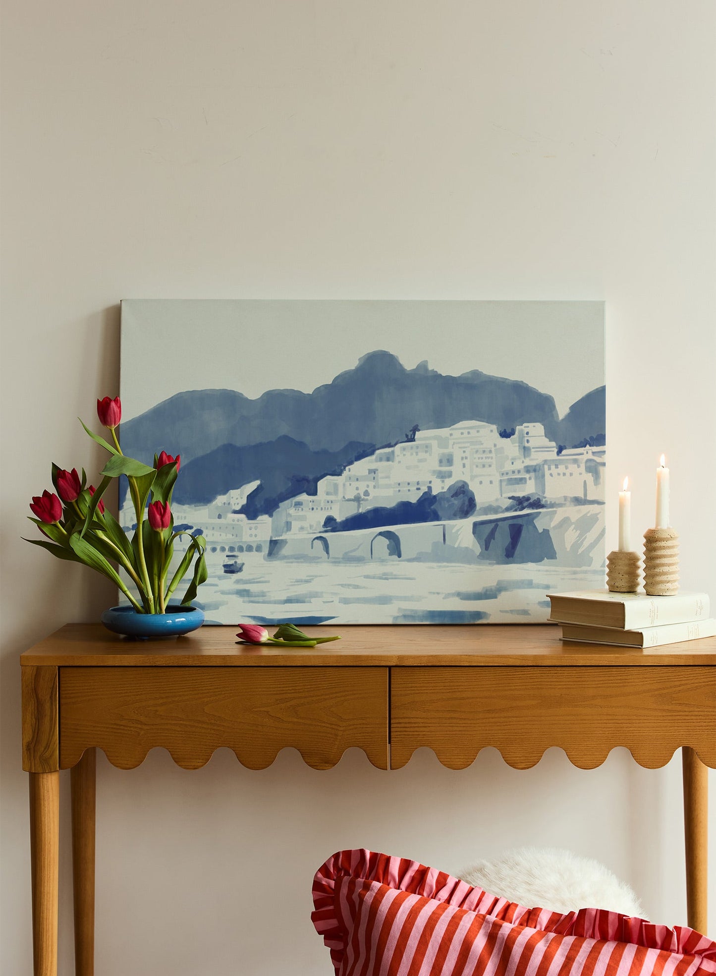 Amalfi Watercolours, Canvas