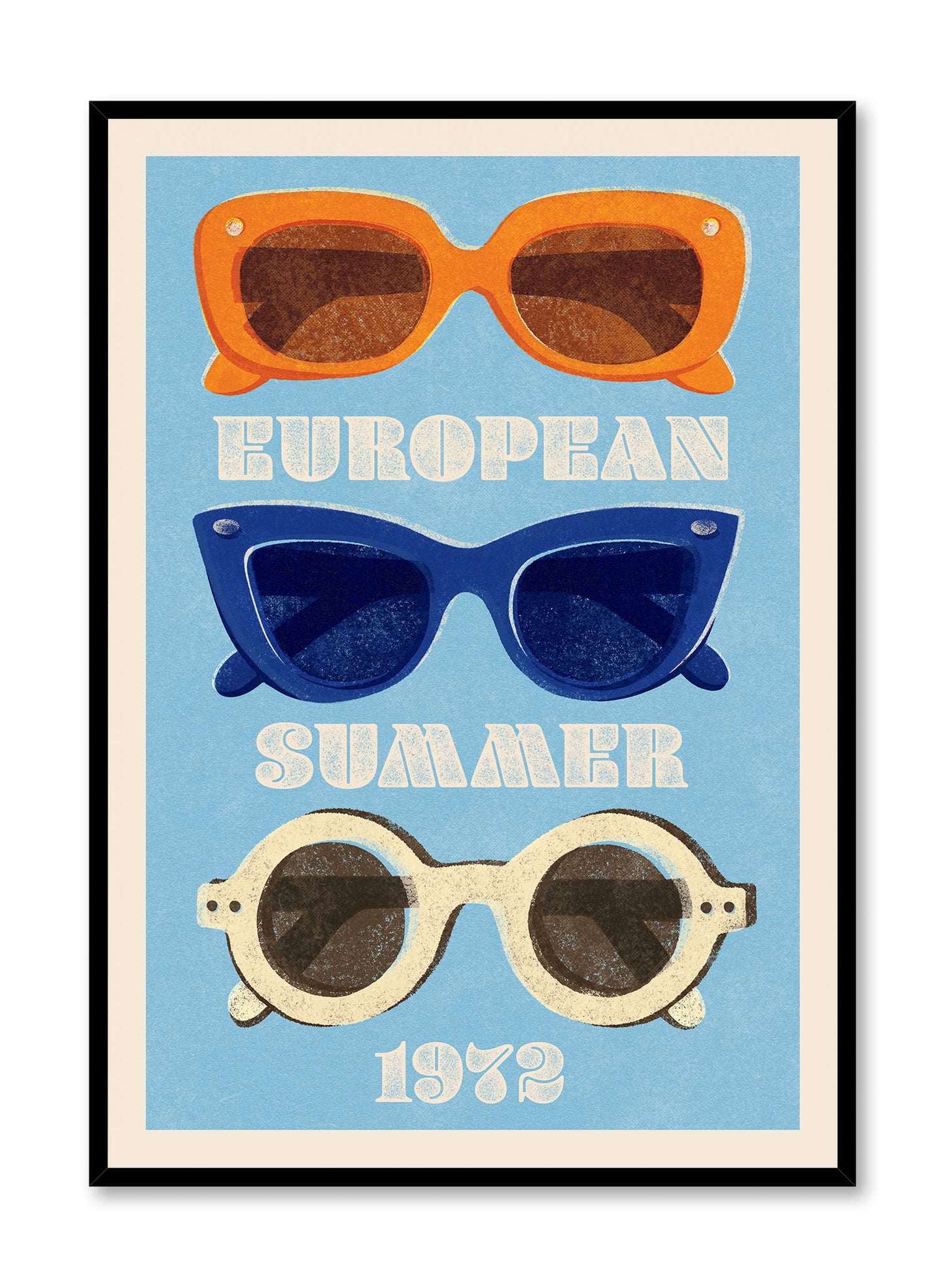 Sunny Trio, Poster