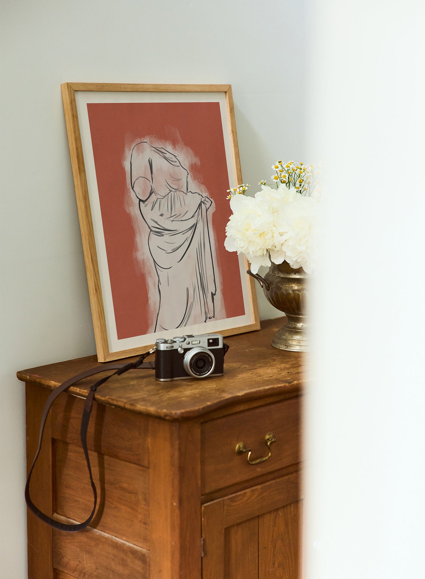 Draped, Poster