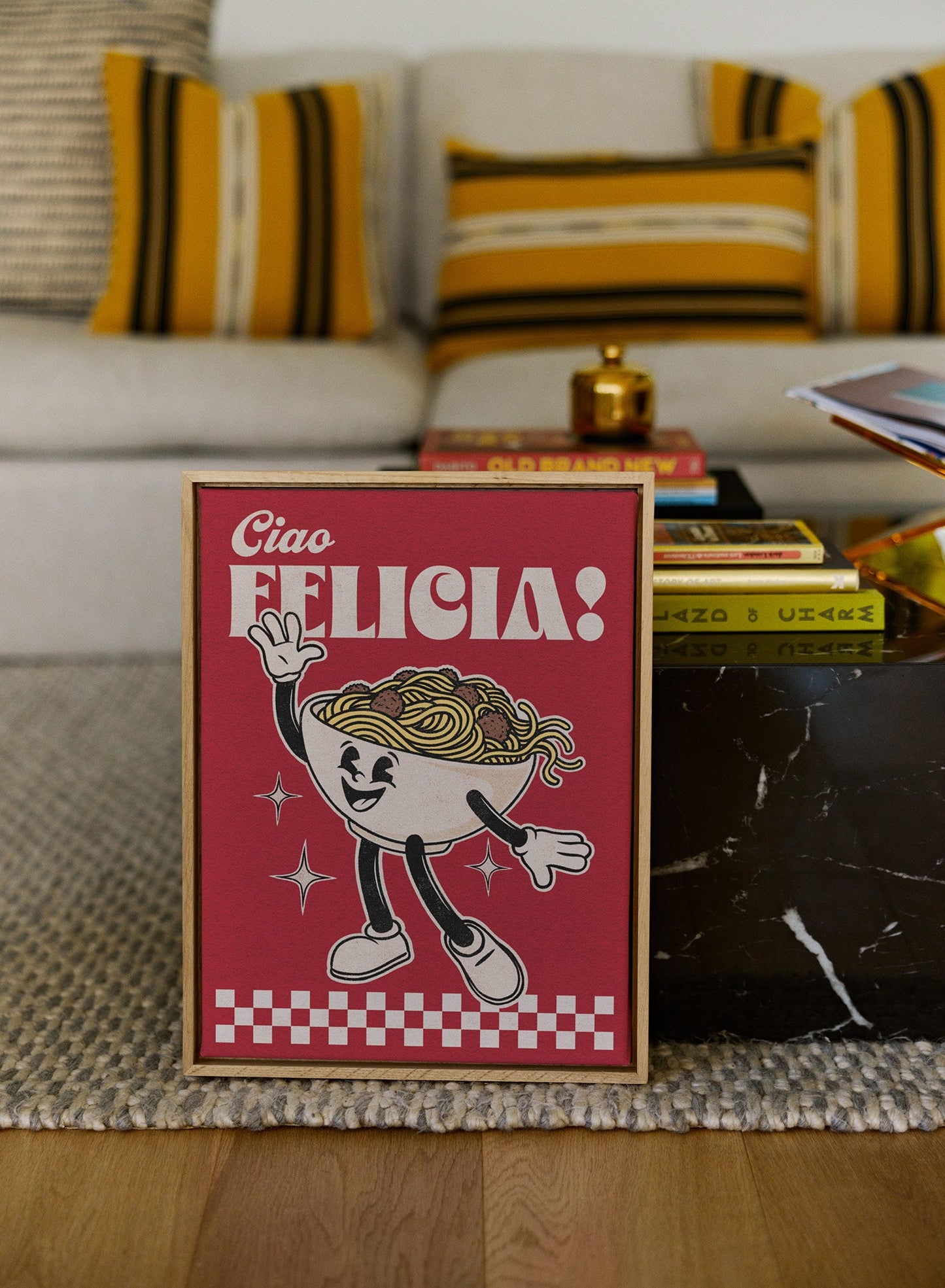 Ciao, Felicia!, Canvas