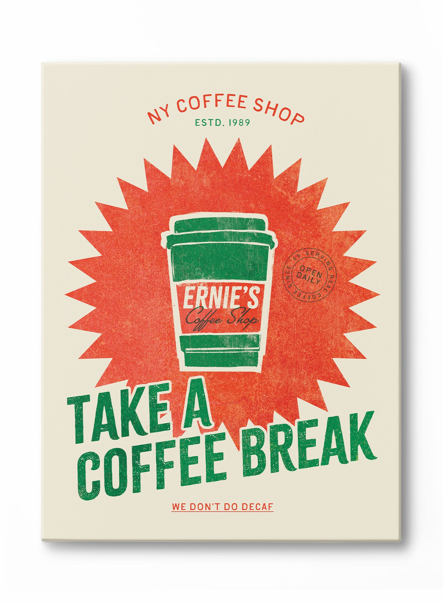 Caffeinated Club, Poster