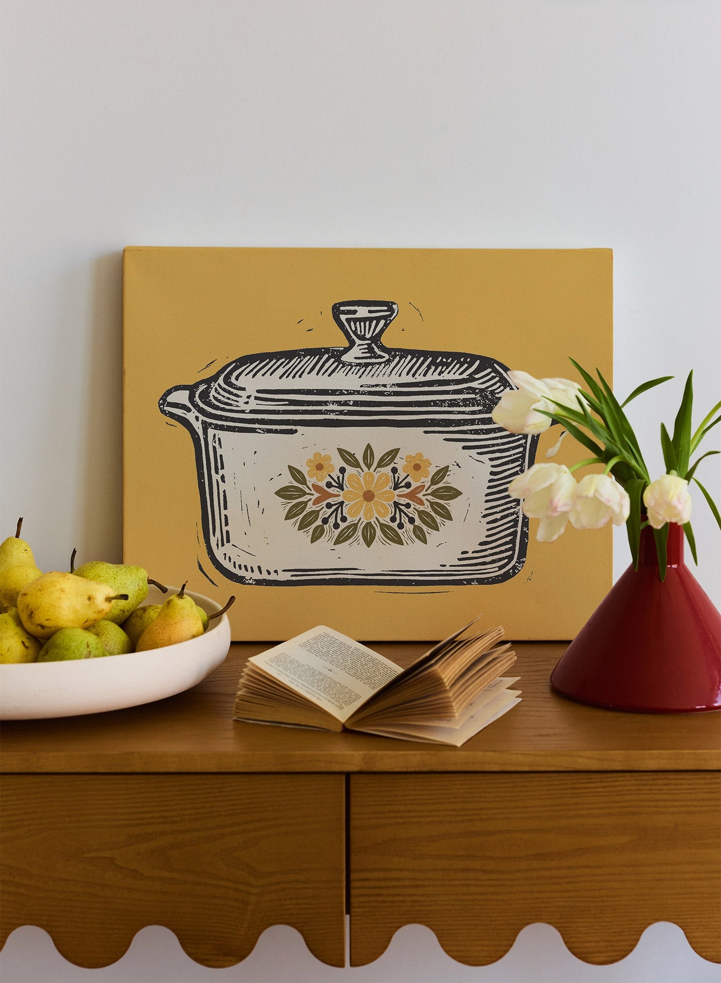 Potluck, Canvas