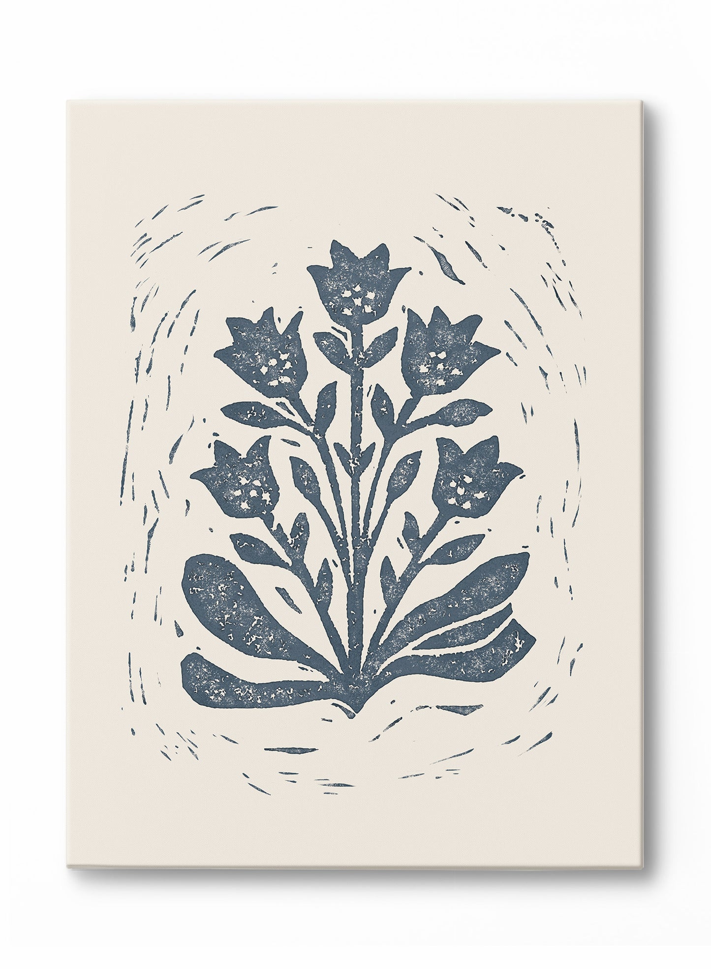 Wildflower Silhouette, Canvas