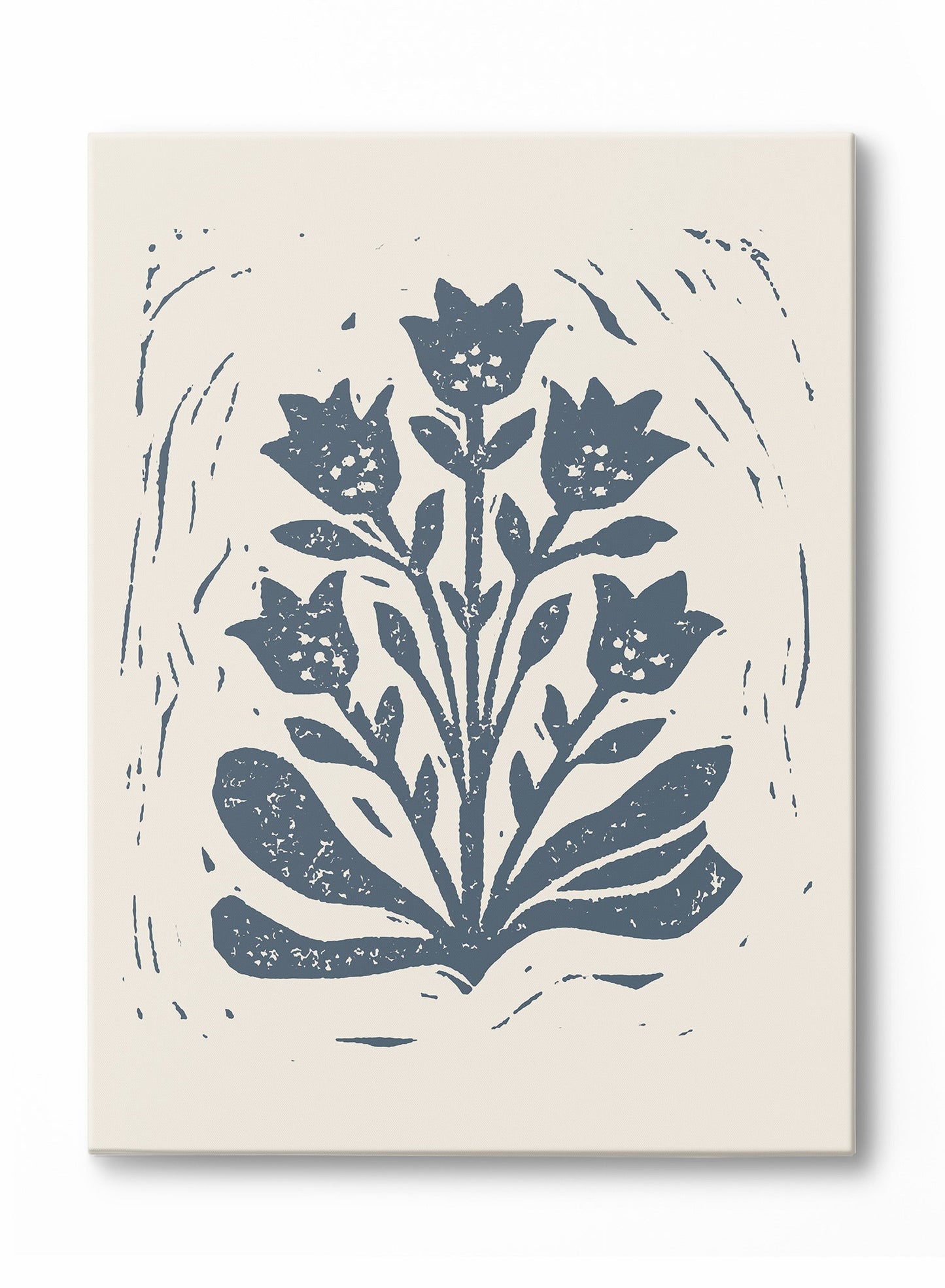 Wildflower Silhouette, Canvas