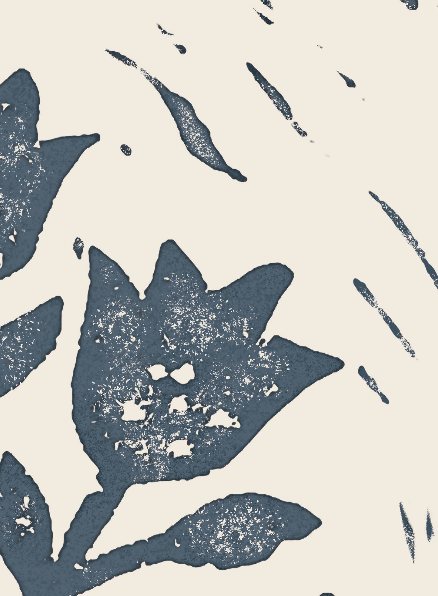 Wildflower Silhouette, Canvas