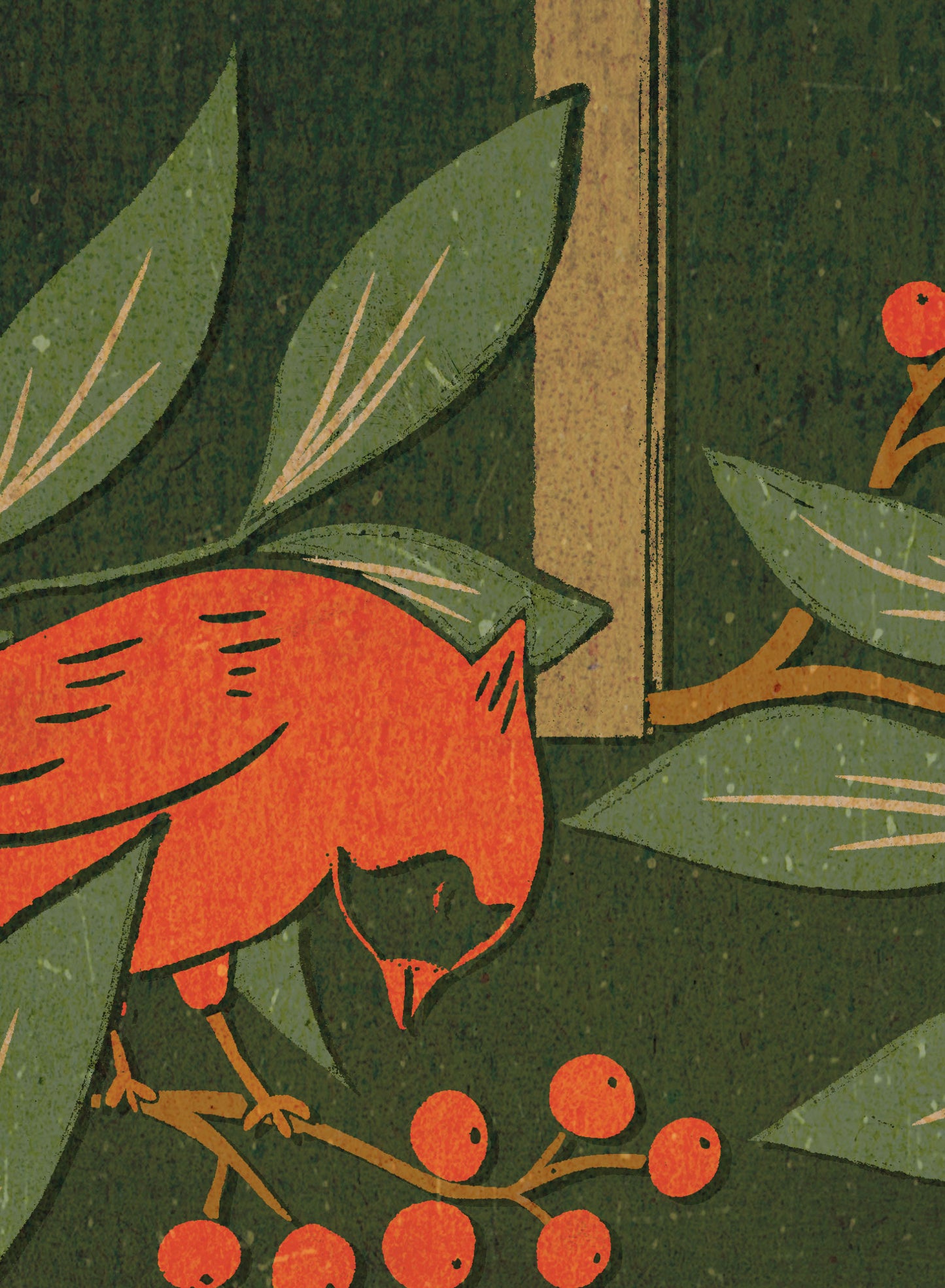 Winter Cardinals, Poster