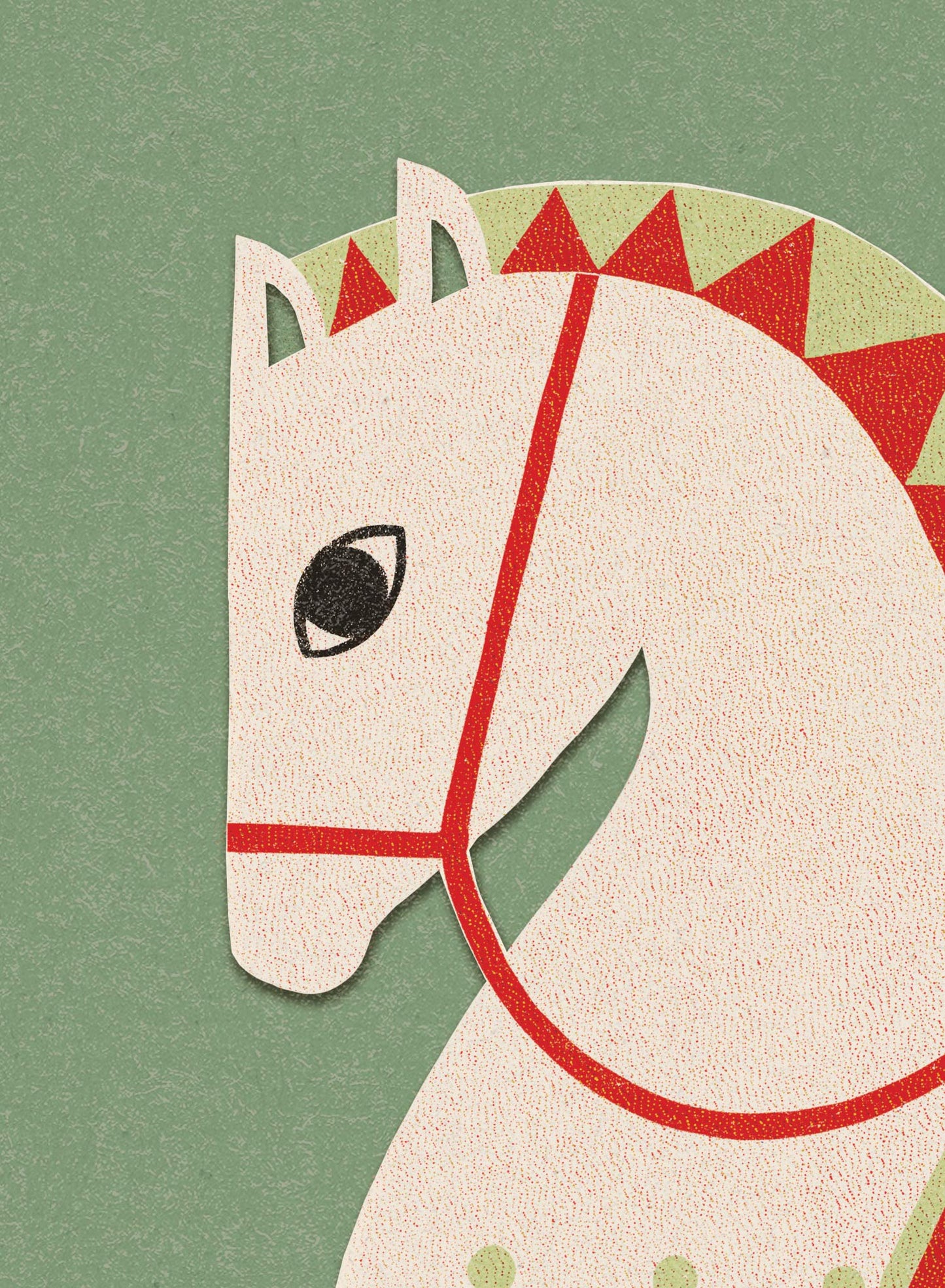 Ornamental Steed, Poster