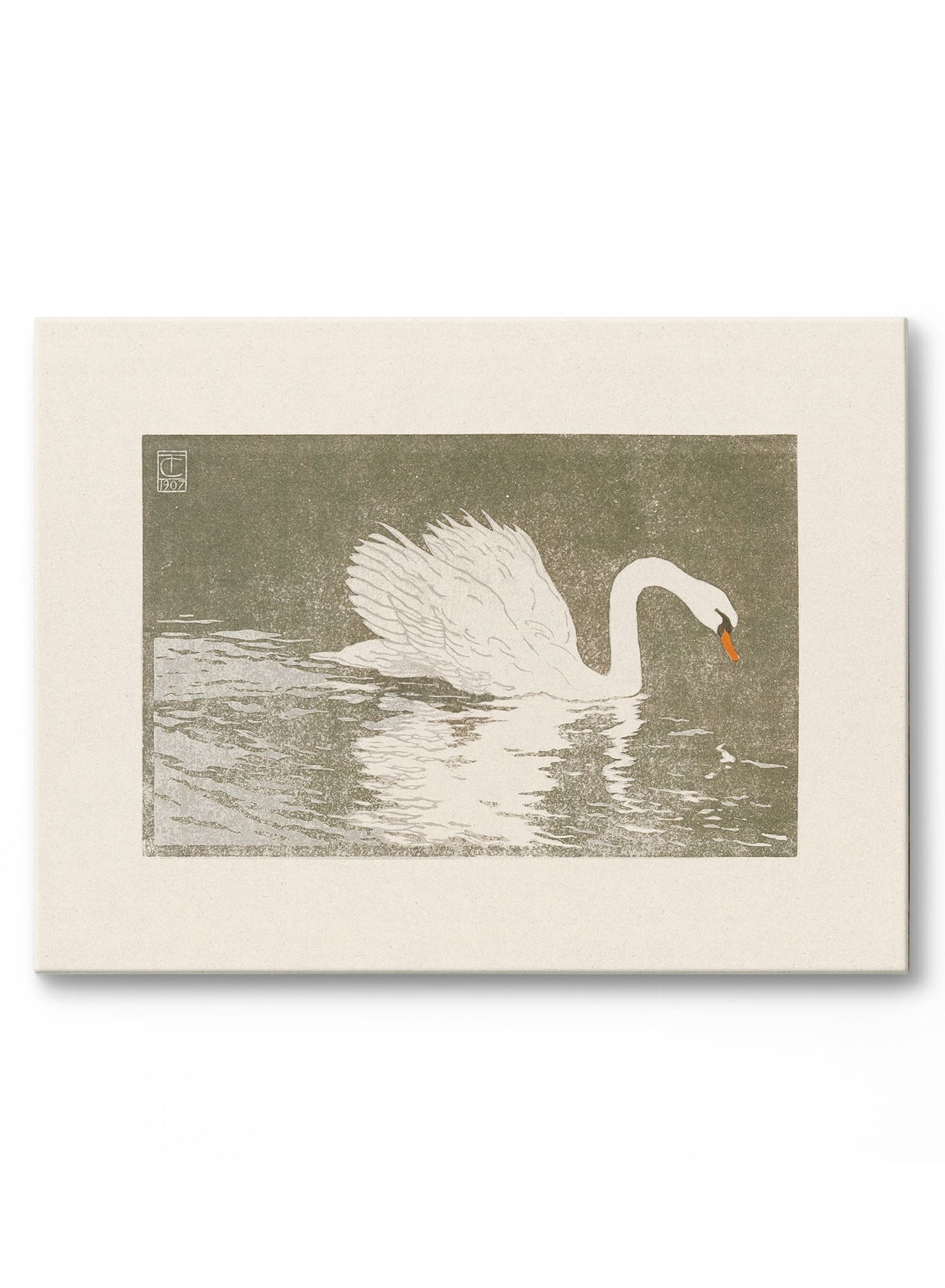 Impression du lac des cygnes, Affiche
