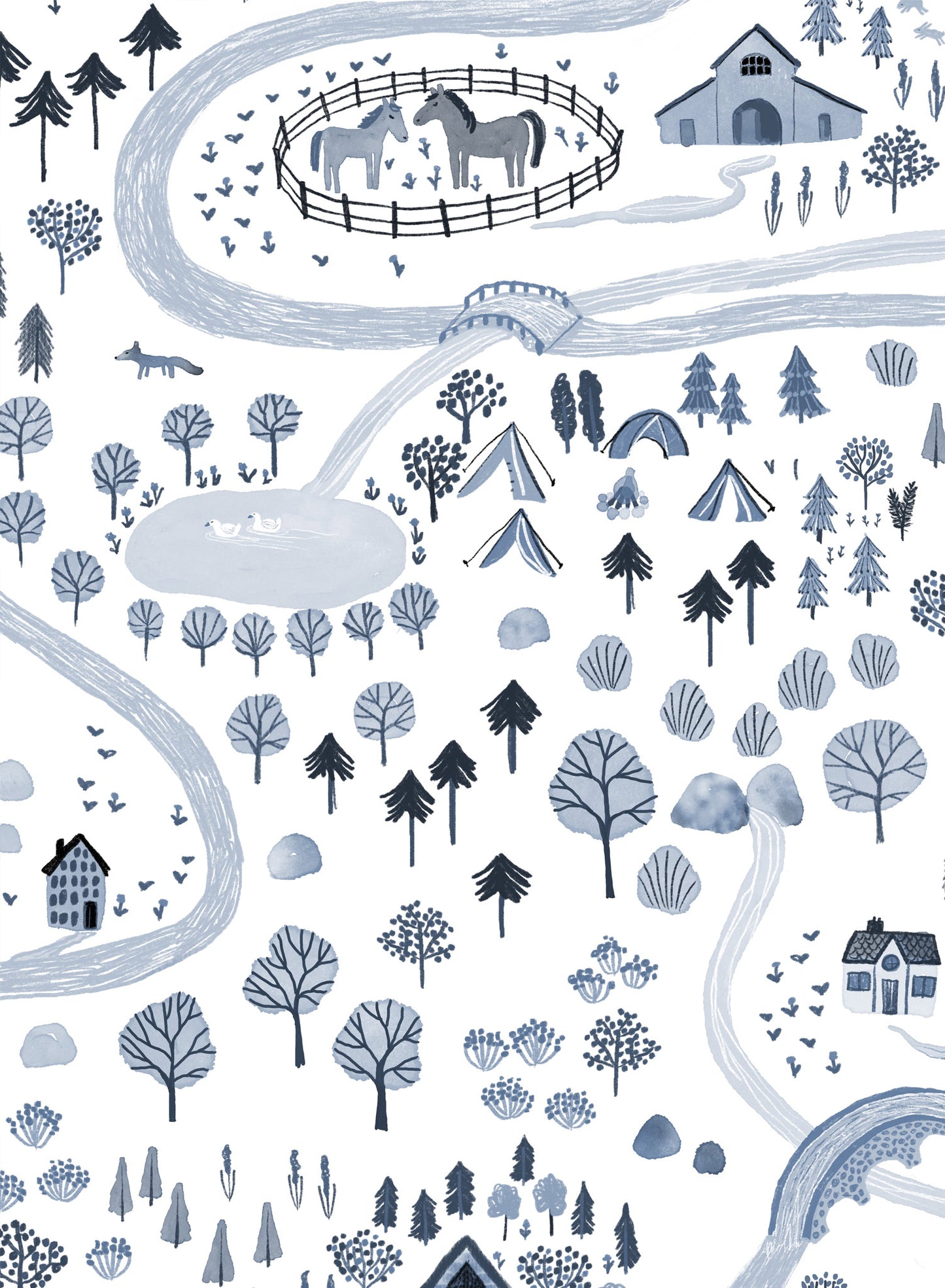 Trailing Along, Wallpaper