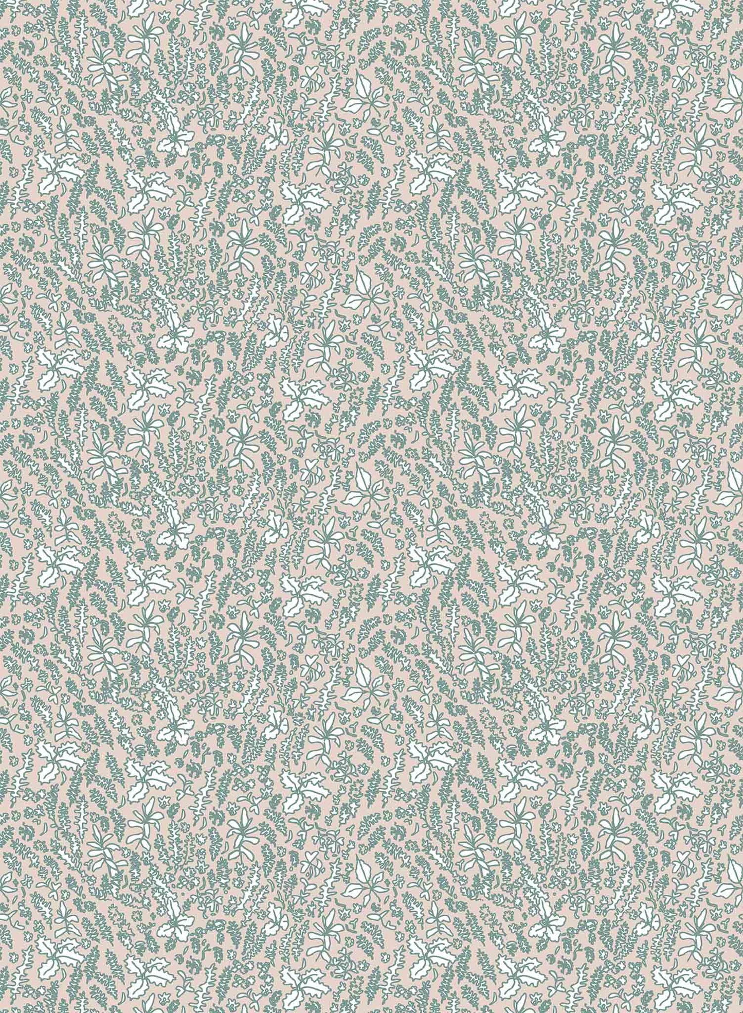 Mossy is a minimalist wallpaper by Opposite Wall of a pattern reminiscent of a moss mat in nature.