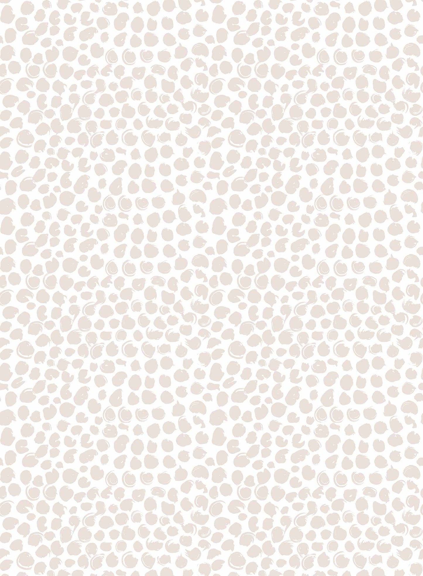 On the Dot is a minimalist wallpaper by Opposite Wall of imperfect dots of different sizes and looks.