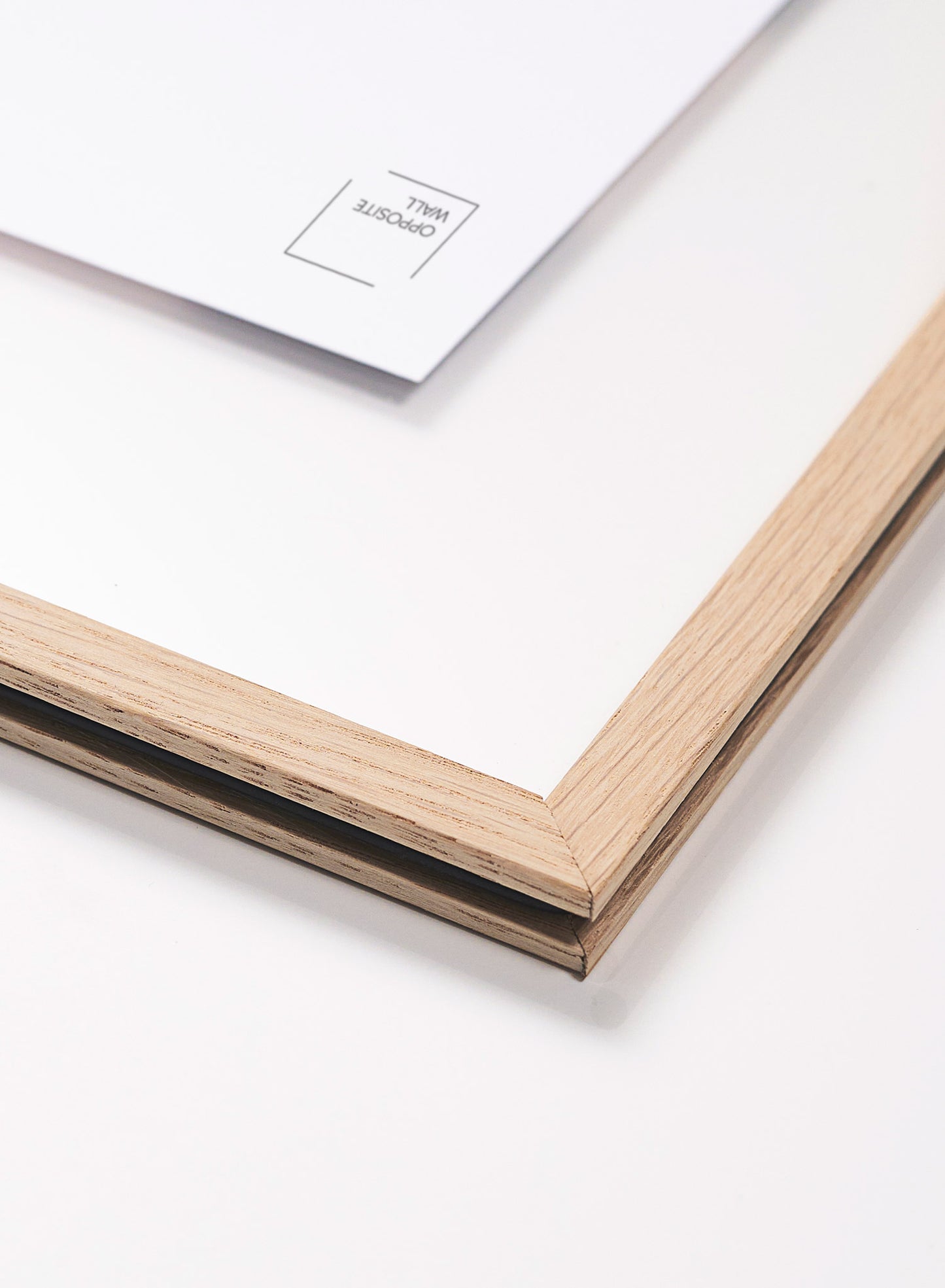 Floating Solid Oak Frame, 12x16 in | 31x41 cm