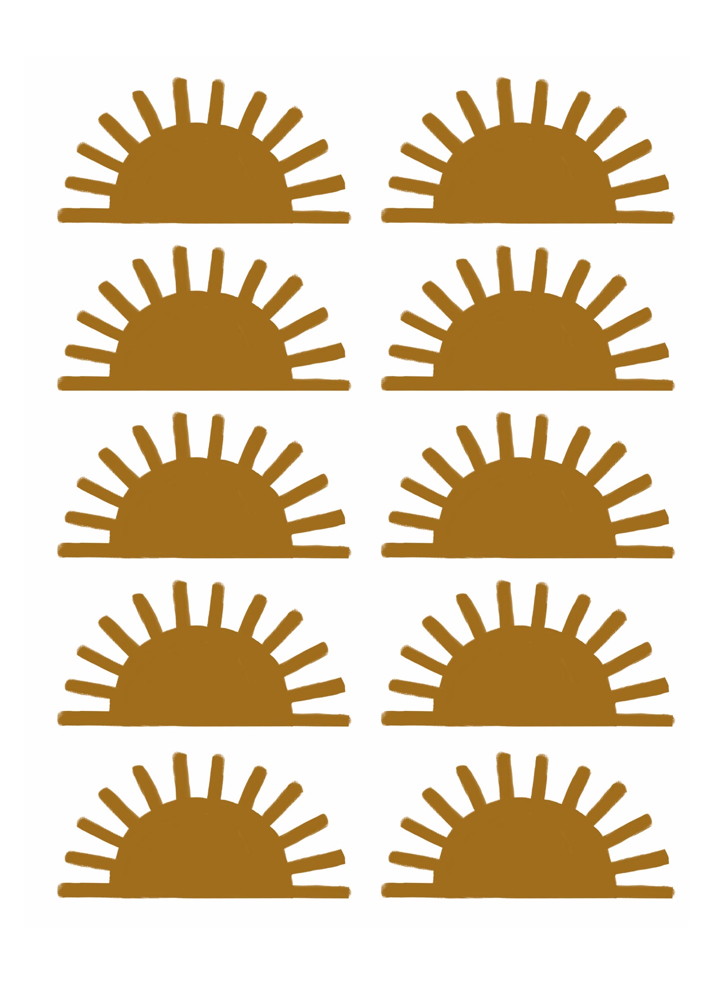 Rise & Shine, Decal