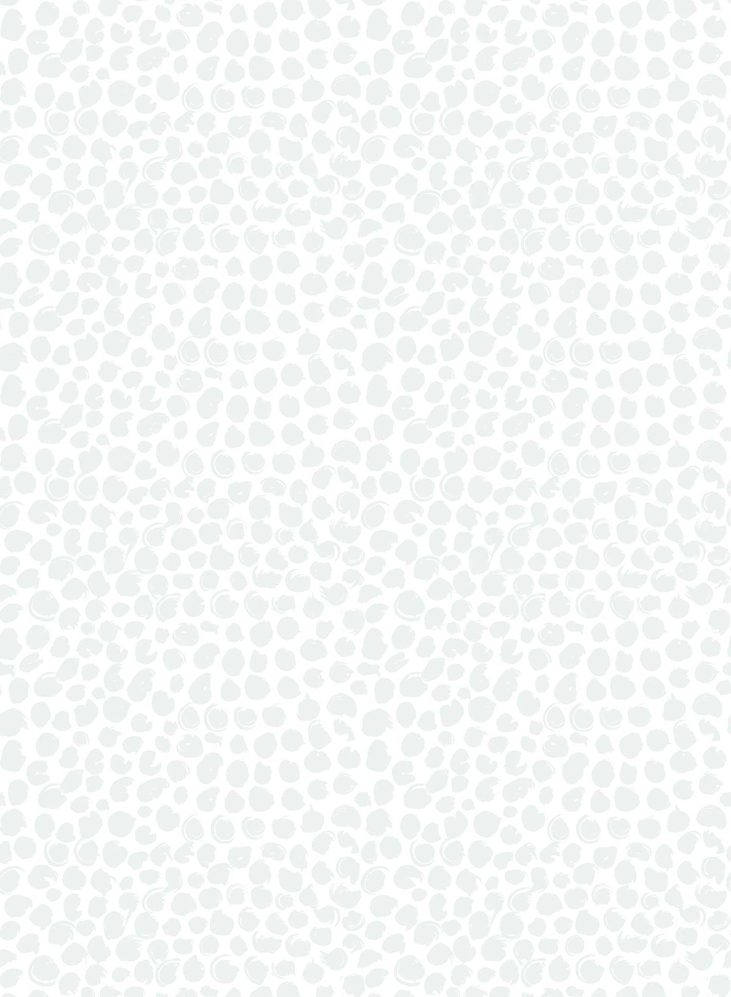 On the Dot is a minimalist wallpaper by Opposite Wall of imperfect dots of different sizes and looks.