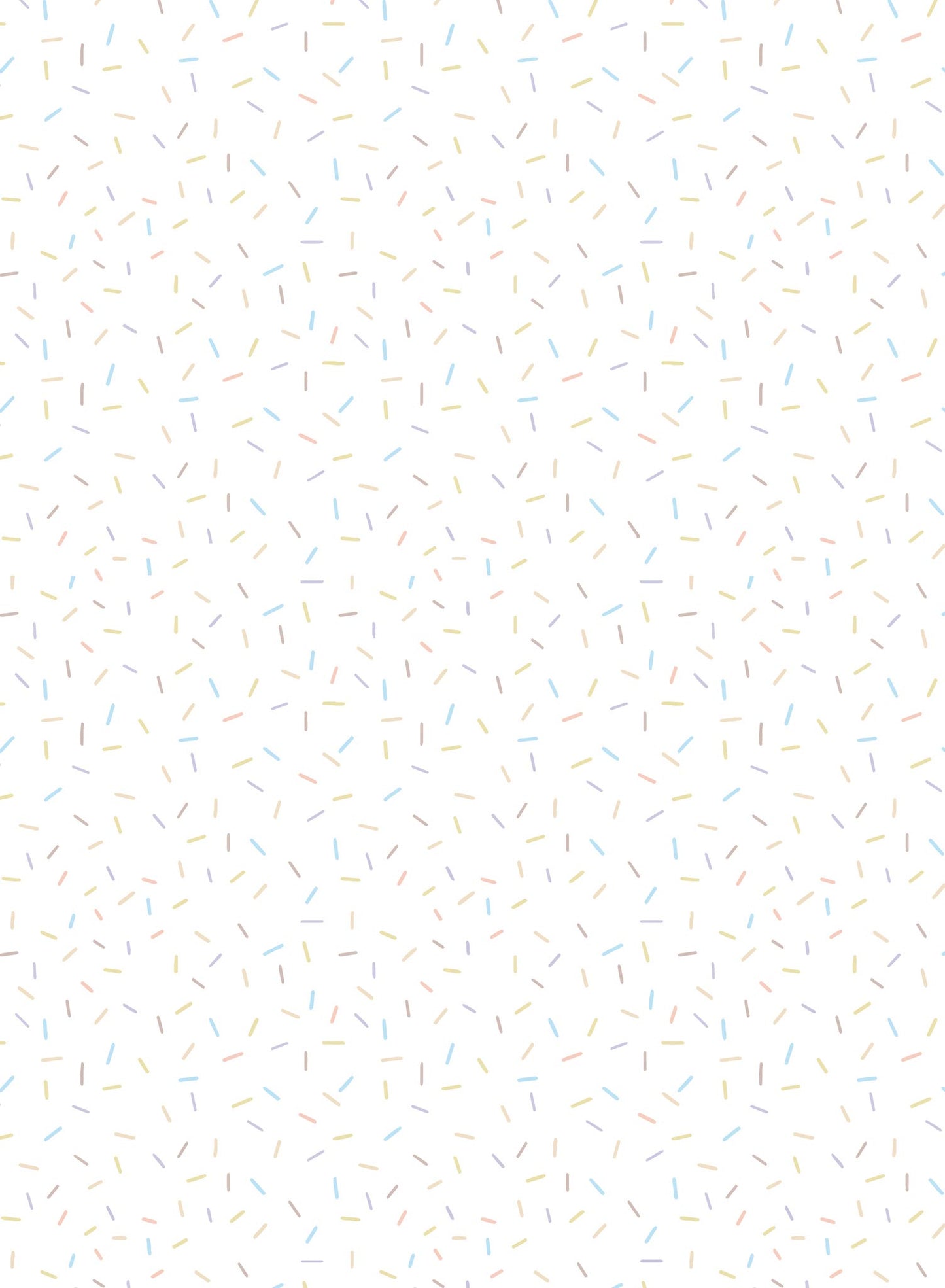 Birthday Cake is a minimalist wallpaper by Opposite Wall of a colourful straight small line floating around