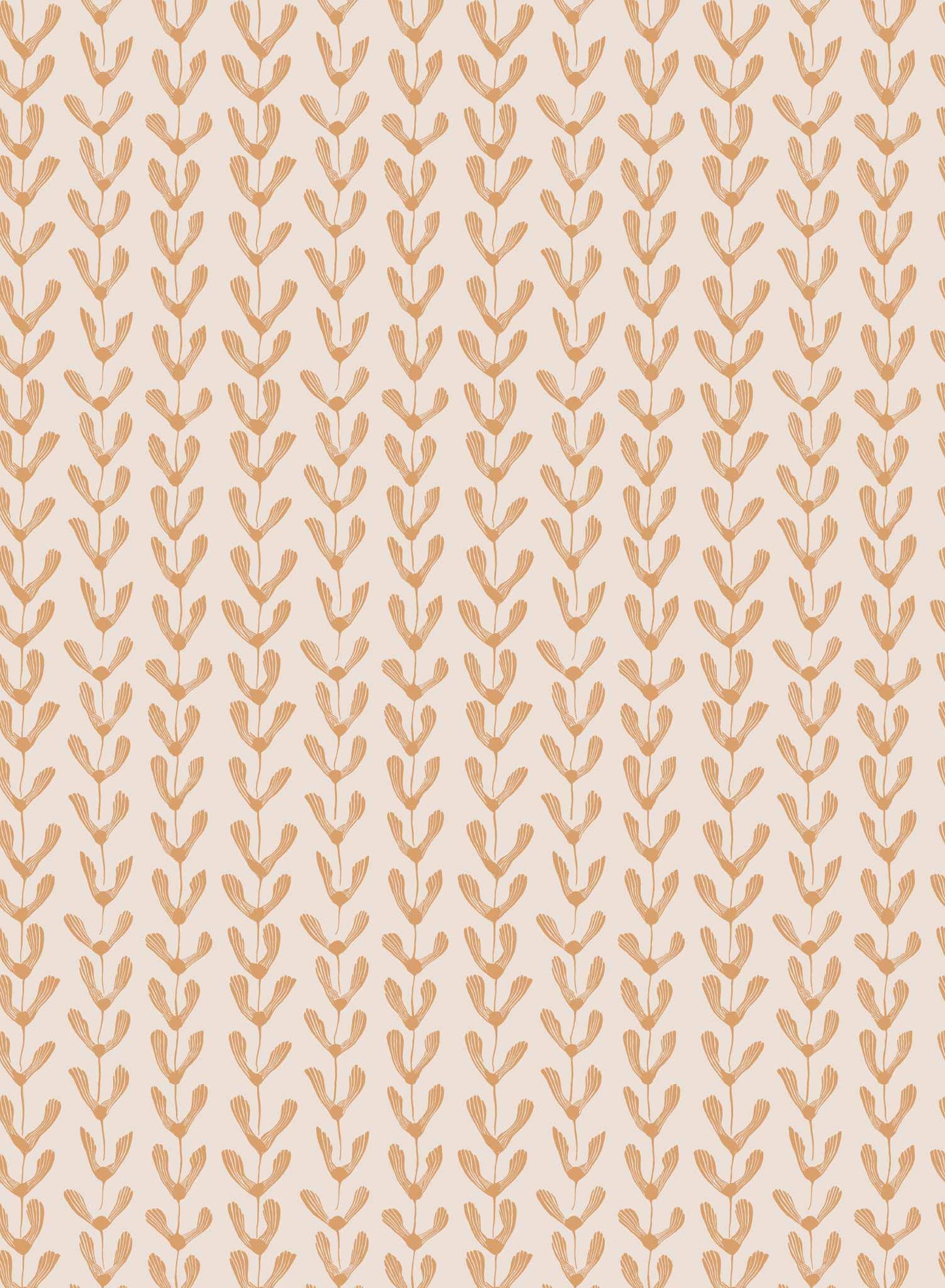 Samares is a minimalist wallpaper by Opposite Wall of vertical strings of samaras.