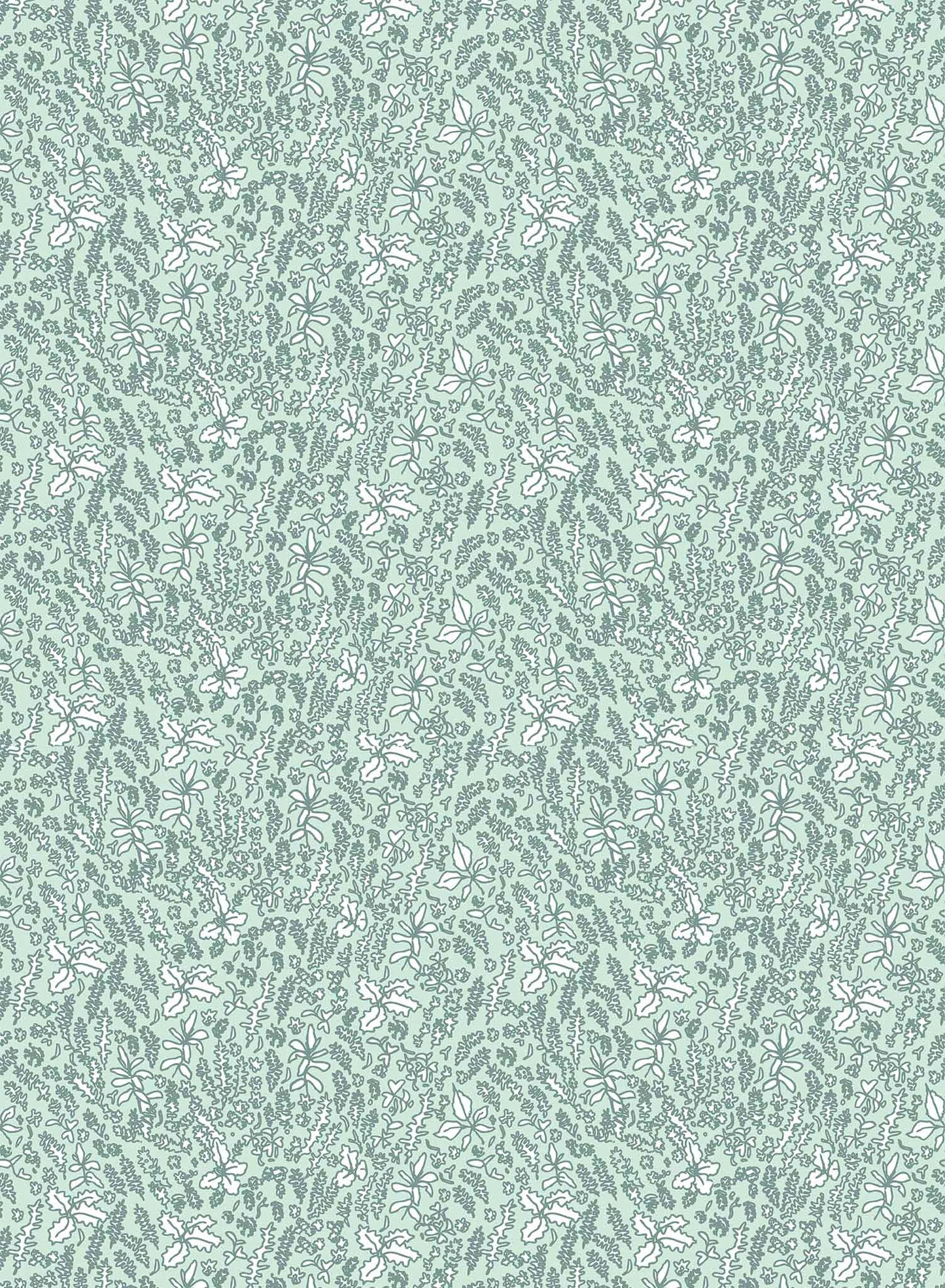 Mossy is a minimalist wallpaper by Opposite Wall of a pattern reminiscent of a moss mat in nature.