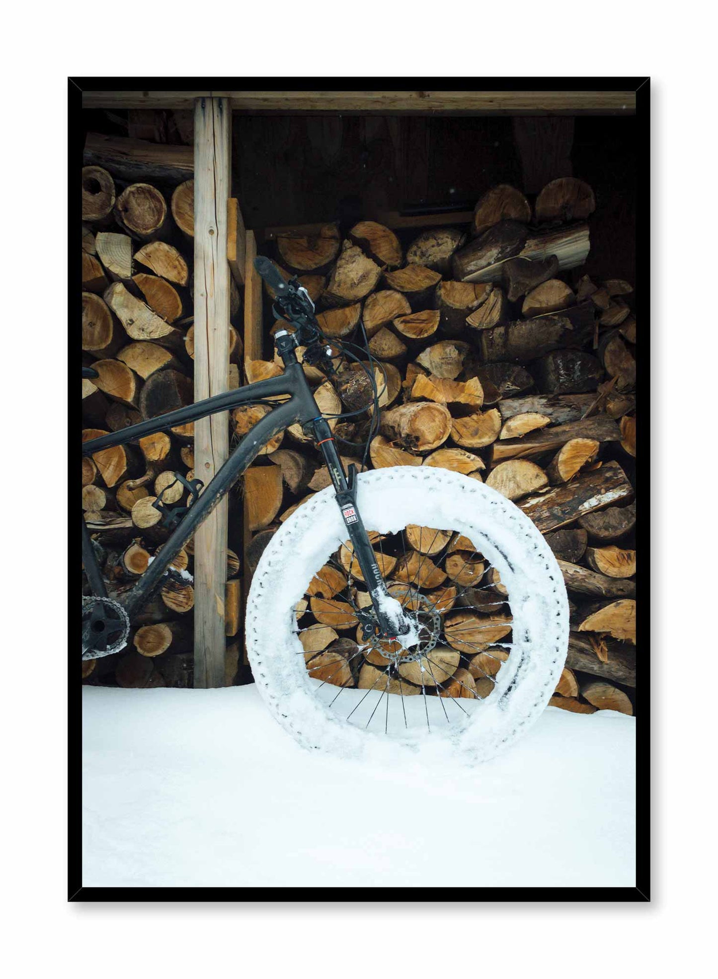 Winter Wheels Bike, Poster| Oppositewall.com