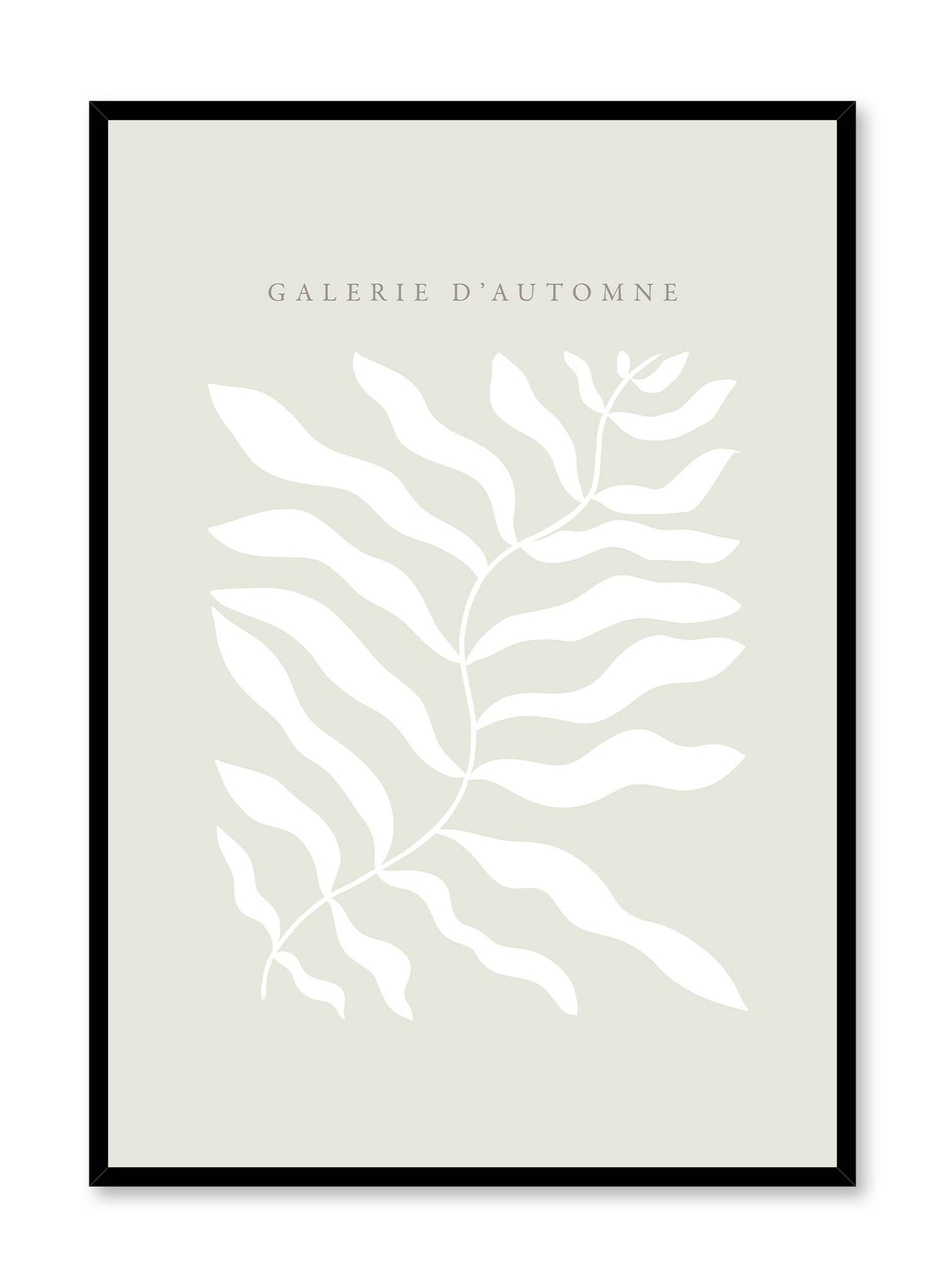 Abstract Botanic Illustration, Poster | Oppositewall.com