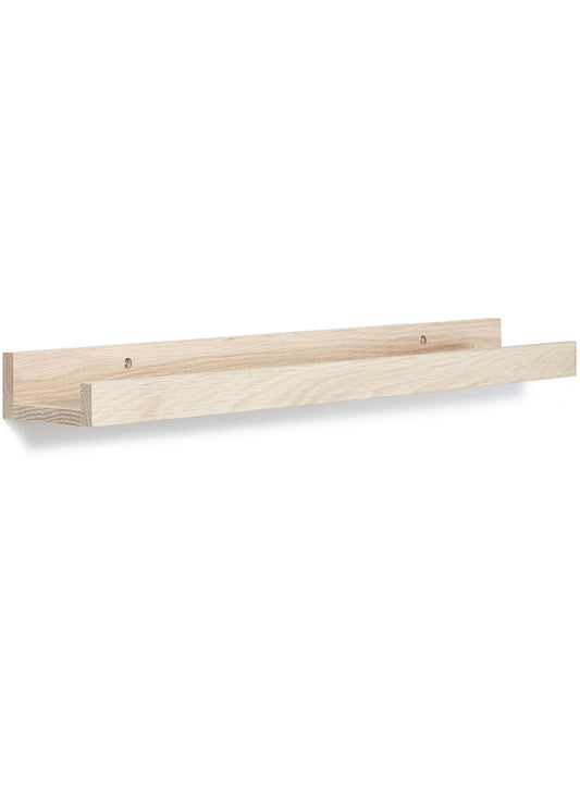 Solid Oak Wall Shelf, 24 in | 61 cm