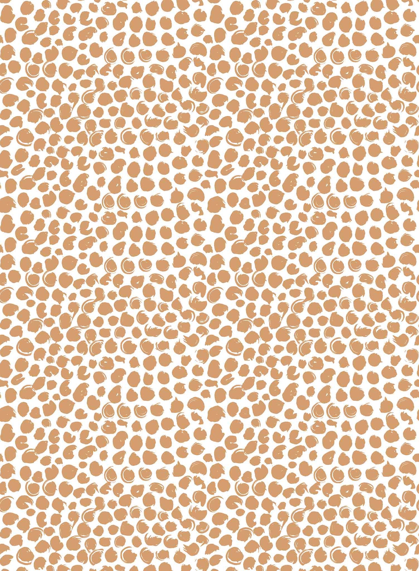 On the Dot is a minimalist wallpaper by Opposite Wall of imperfect dots of different sizes and looks.