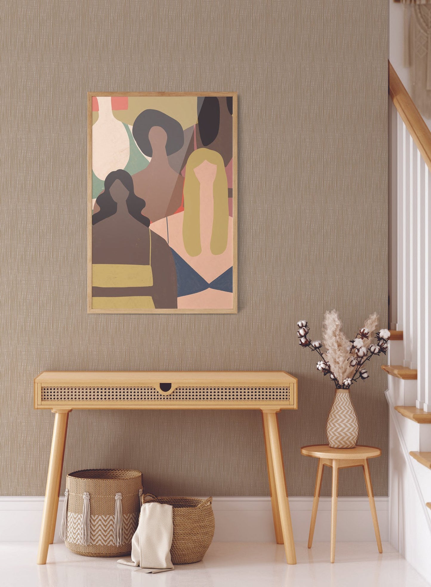 Linen, Wallpaper