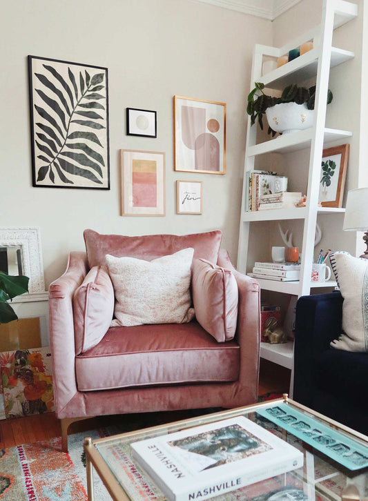 Artsy Pink Decor Set